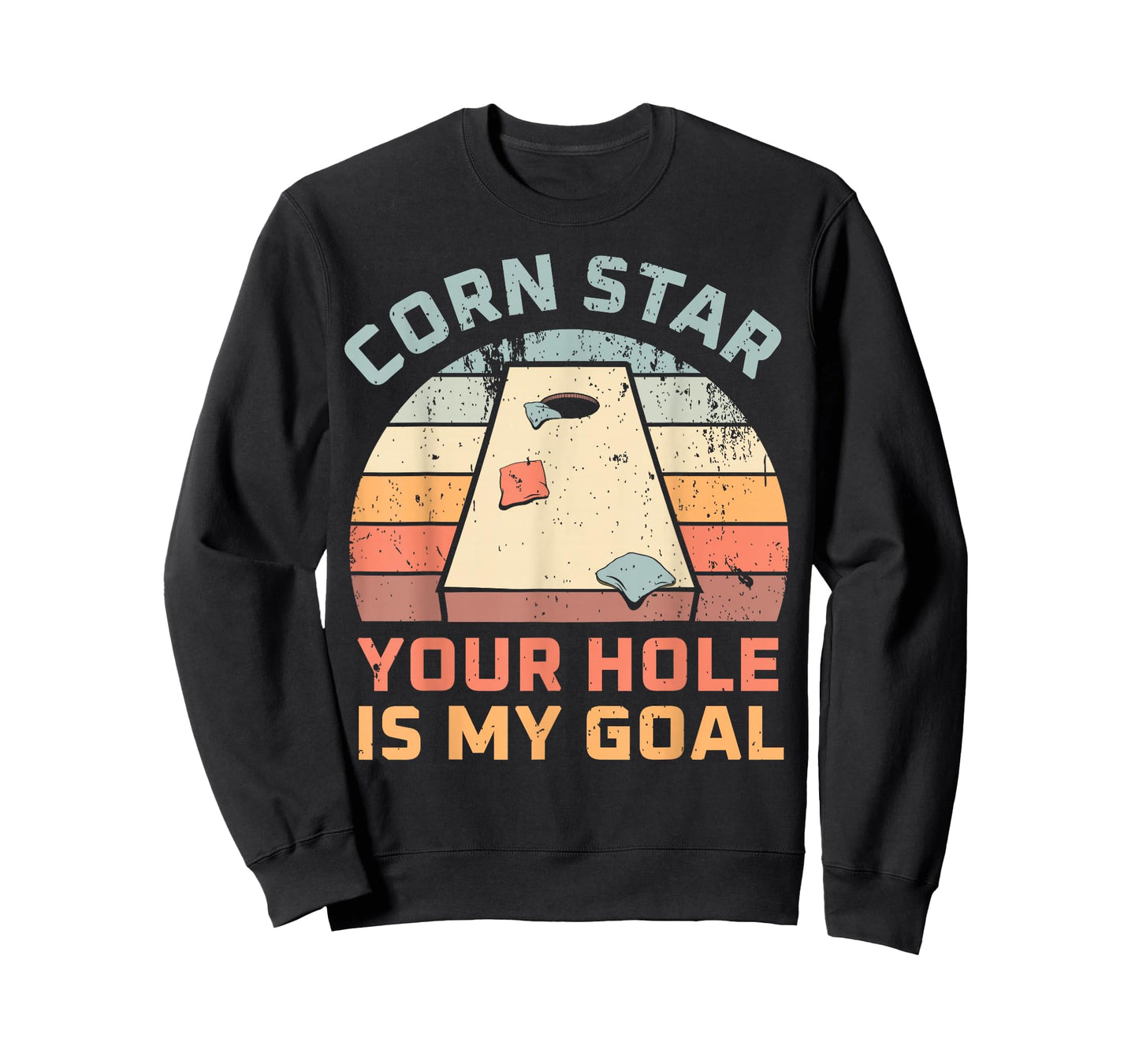 Cornstar Your Hole Is My Goal Cornhole Team T-Shirt
