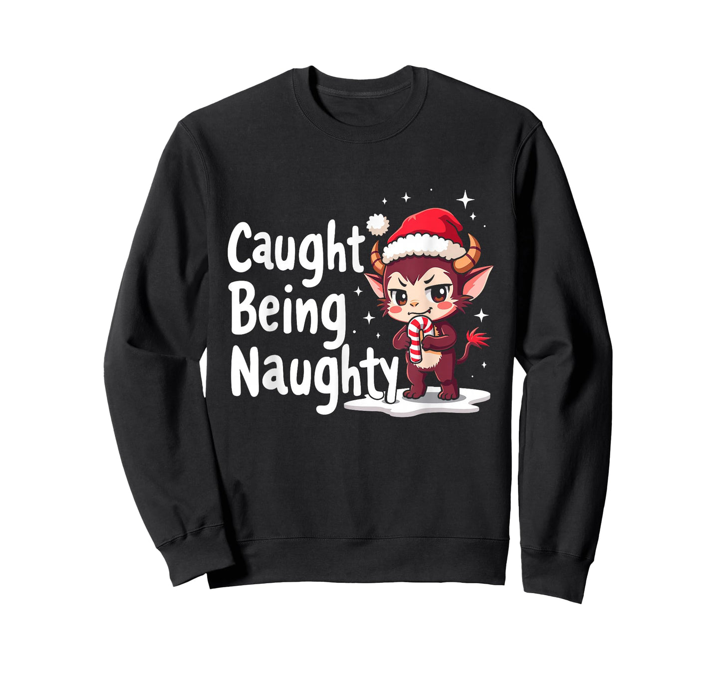 Cute Christmas Monster Krampus Lover Festive Fun Christmas T-Shirt