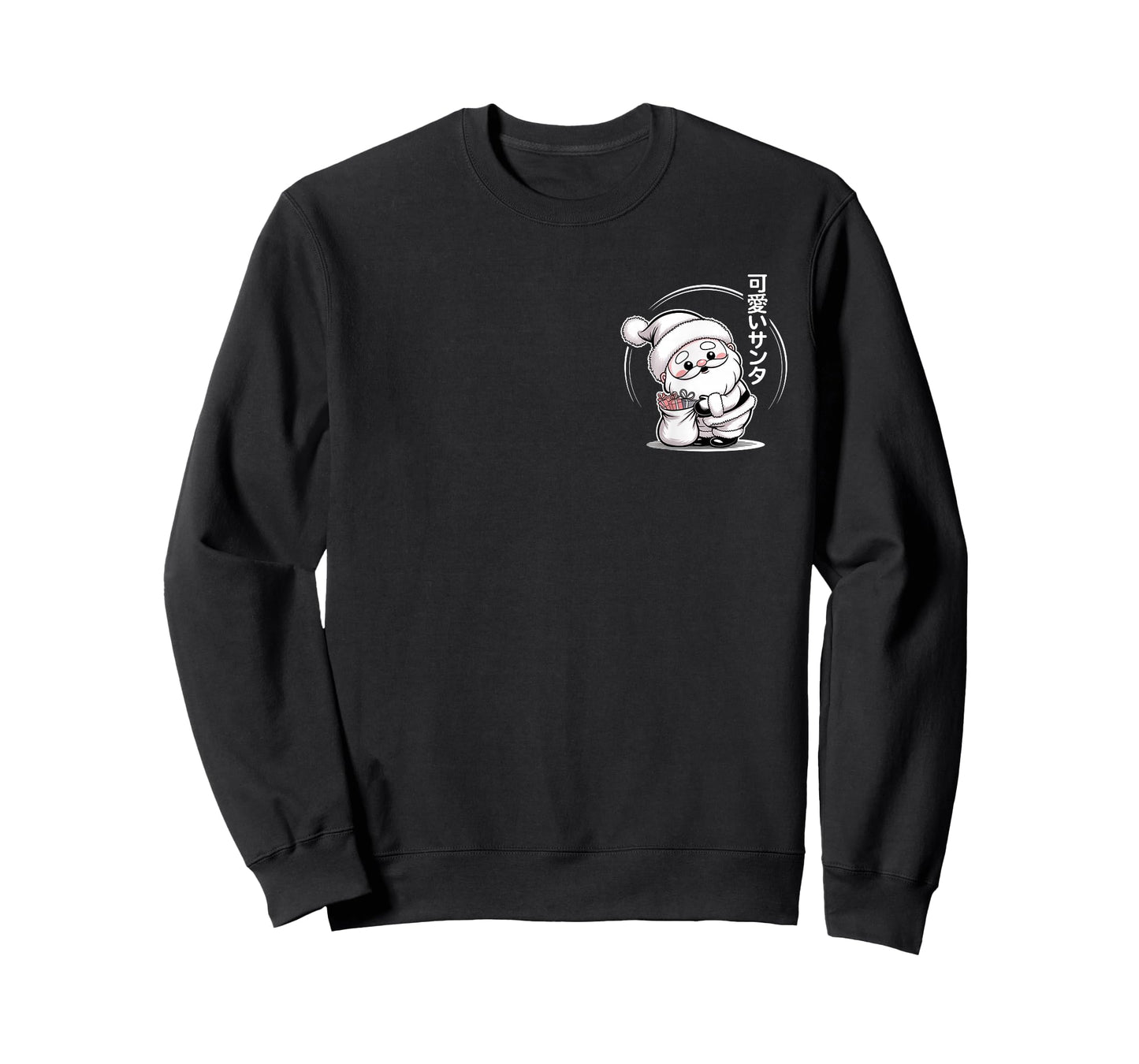 Kawaii Santa Claus - Cozy Japanese Christmas Aesthetic T-Shirt