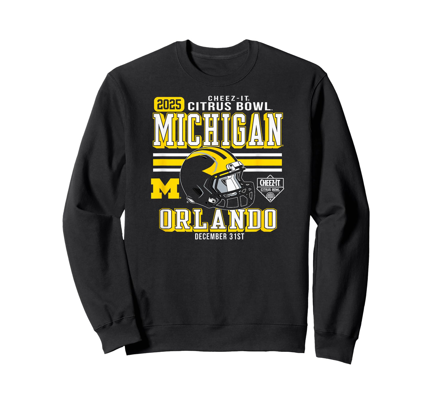 Michigan Wolverines Citrus Bowl 2025 Officially Licensed T-Shirt