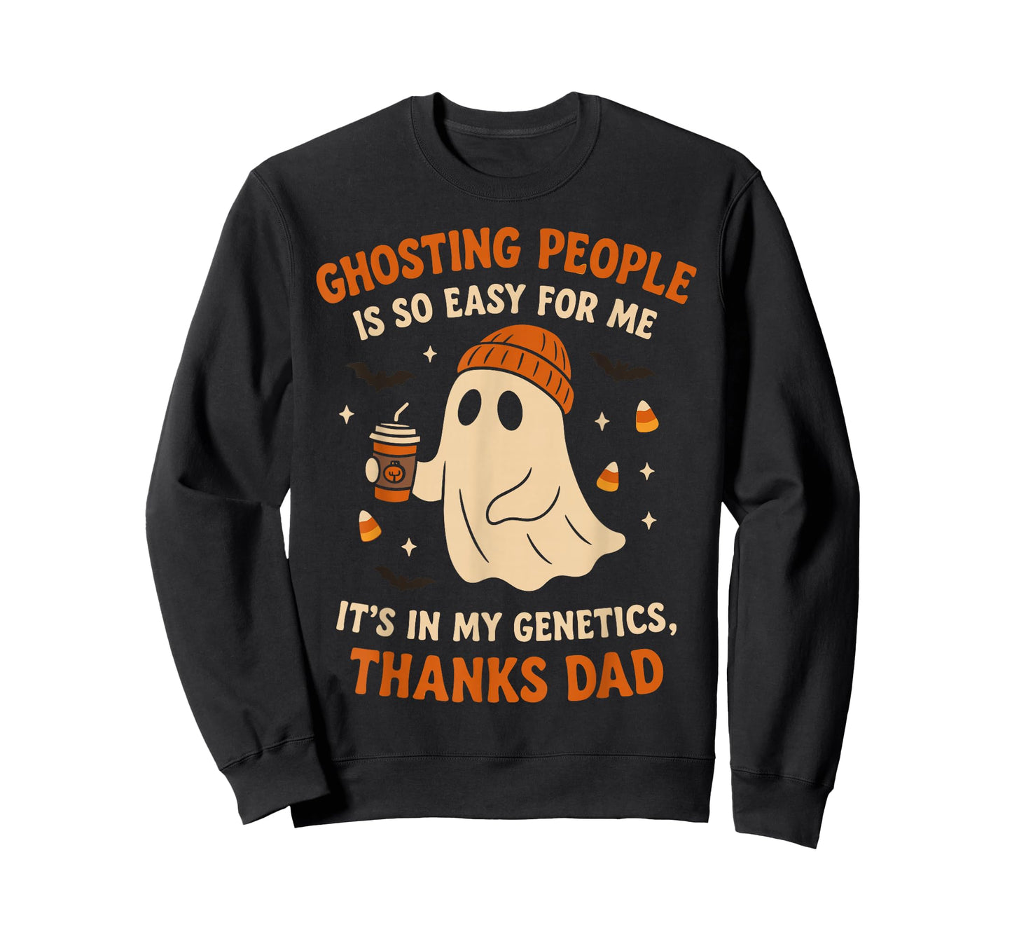 Ghosting People Funny Spooky Halloween Ghost T-Shirt