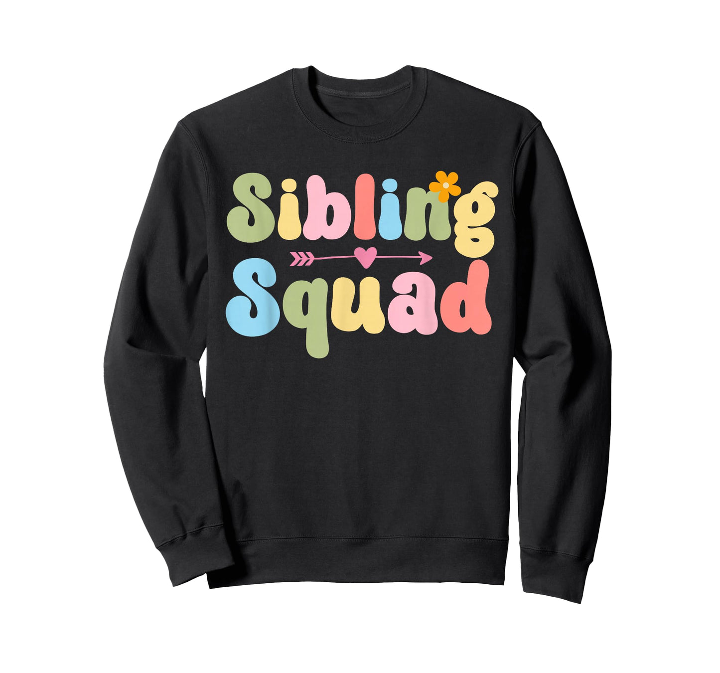 Funny Sibling Squad Family Matching Sister Brother Siblings T-Shirt