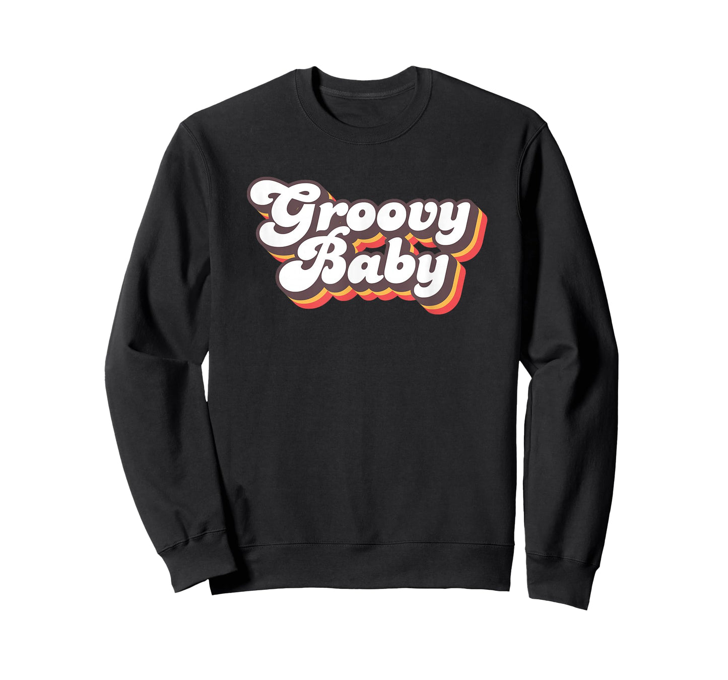 Retro Seventies Style Groovy Baby 70s Fancy Dress T-Shirt