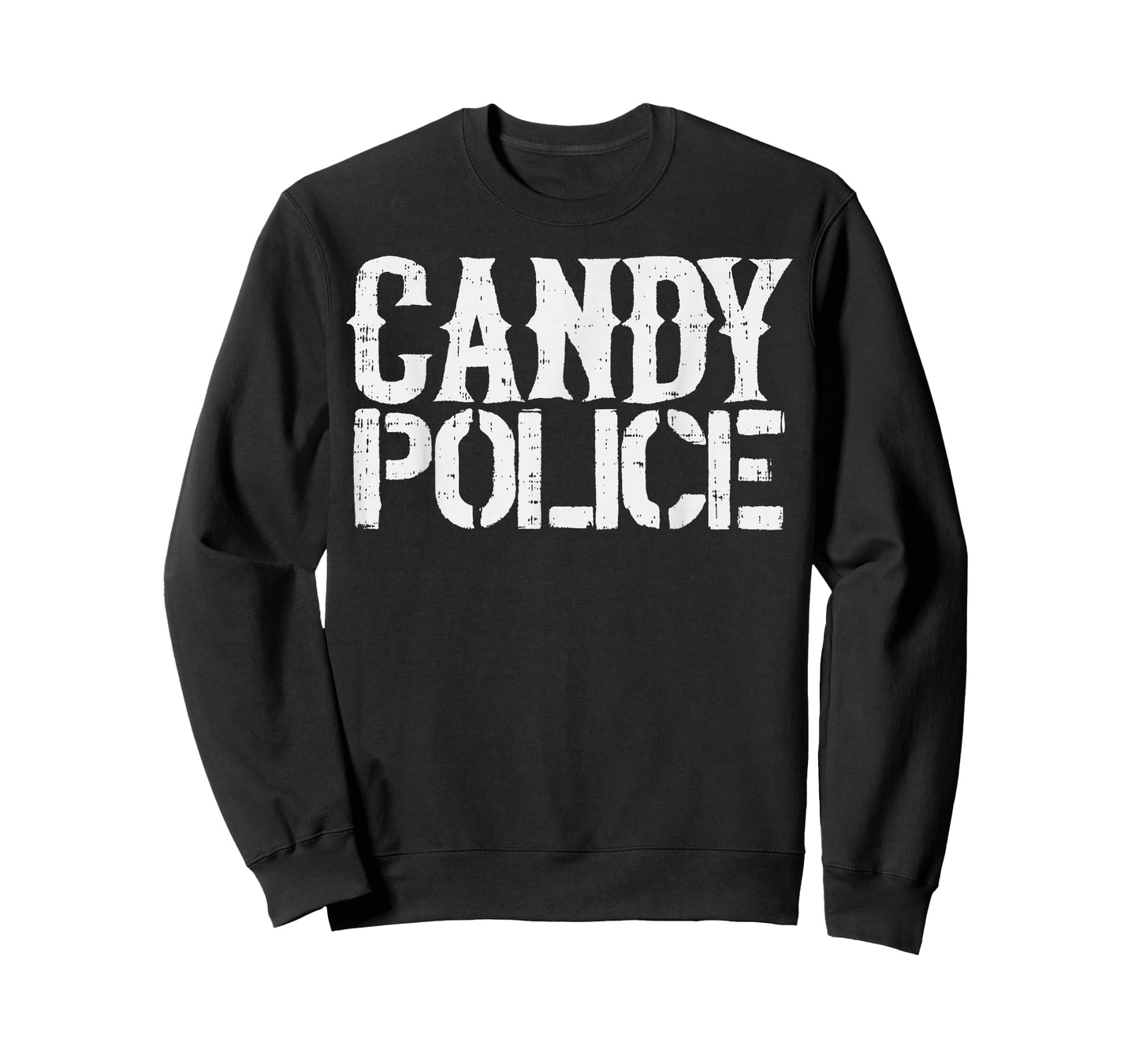 Candy Police Shirt Funny Parents Halloween Costume Party T-Shirt