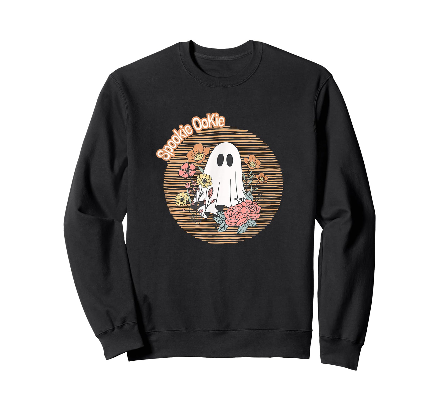 Halloween Cozy Spooky Ghost Fall Fun Retro T-Shirt