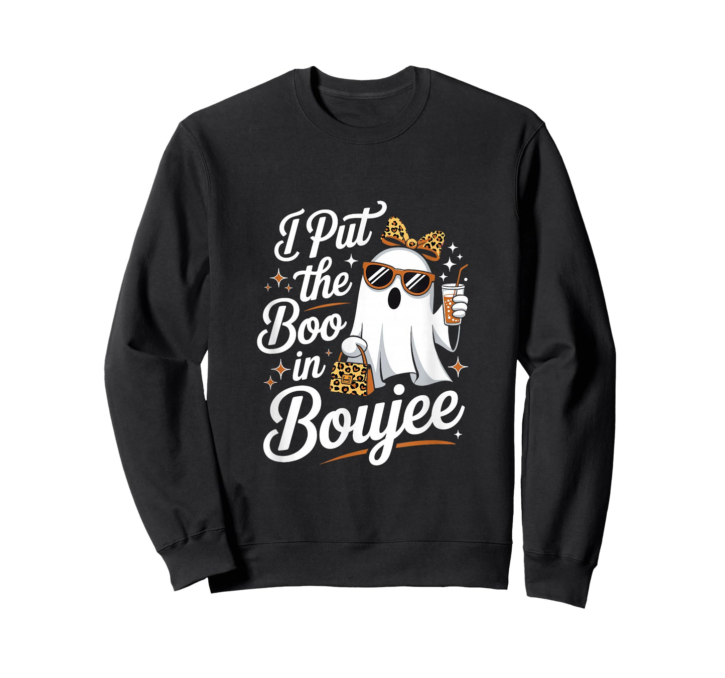 I Put The Boo in Boujee Halloween for Coquette Spooky Season T-Shirt