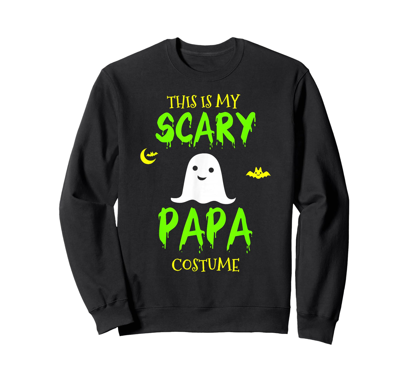 This Is My Scary Papa Costume Halloween Lazy Easy T-Shirt
