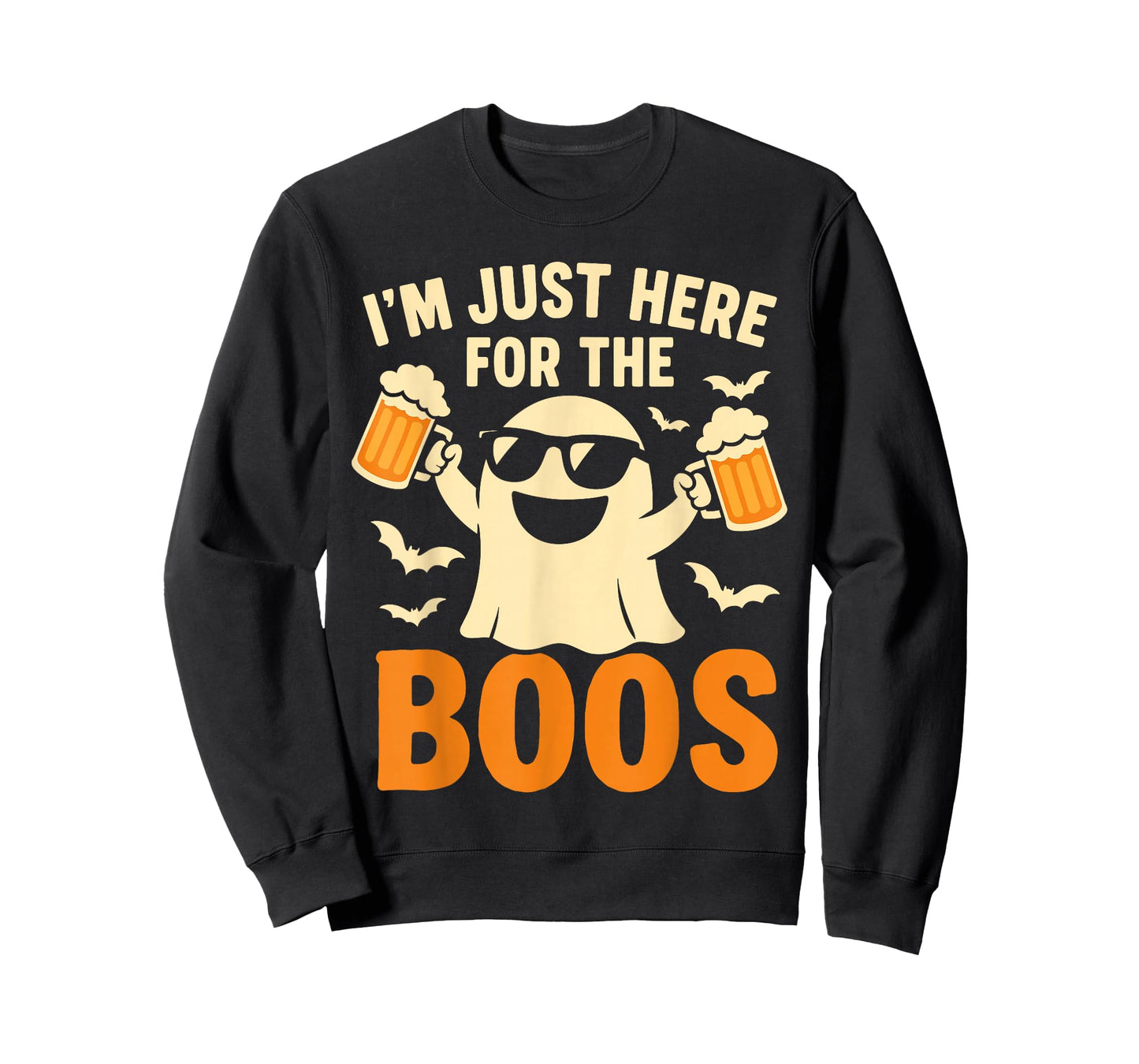 Cute Happy Halloween, Ghost I’m Just Here for the Boos T-Shirt