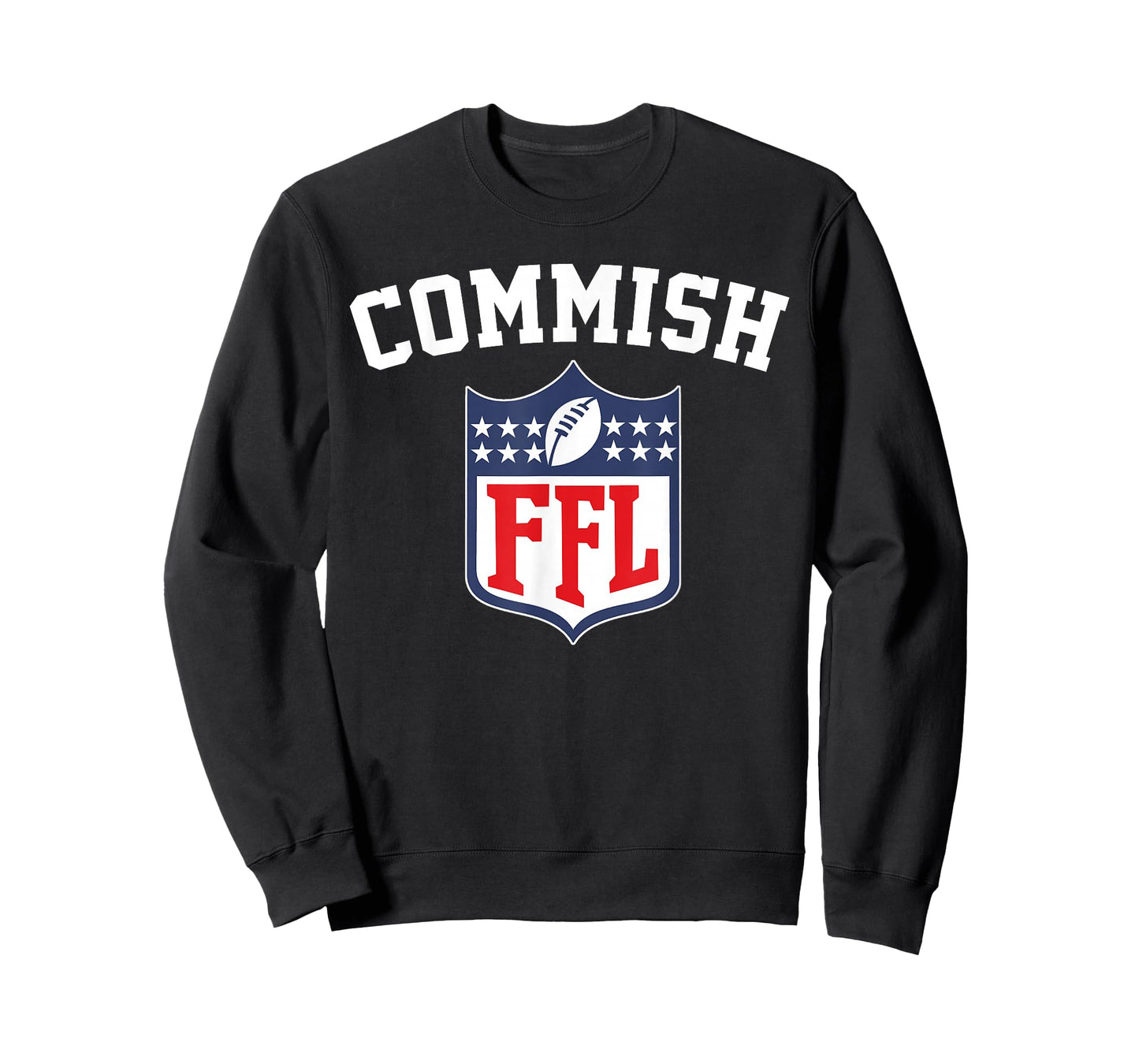 The Commish funny Fantasy Football League FFL Commish T-Shirt