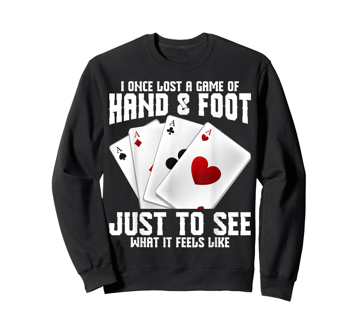 Hand and Foot Playing Cards Queen Card Game Set Hand Foot T-Shirt