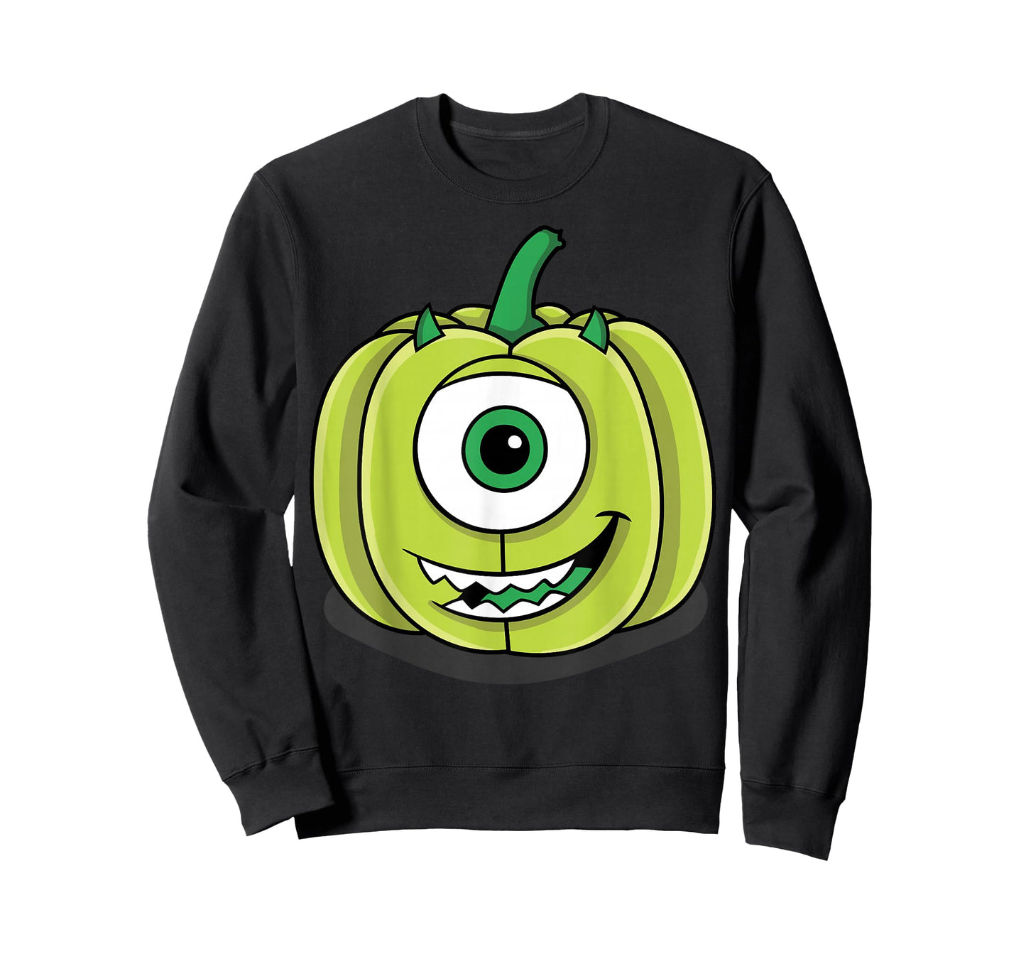 Disney Pixar Monsters Inc. Mike Green Pumpkin Halloween T-Shirt