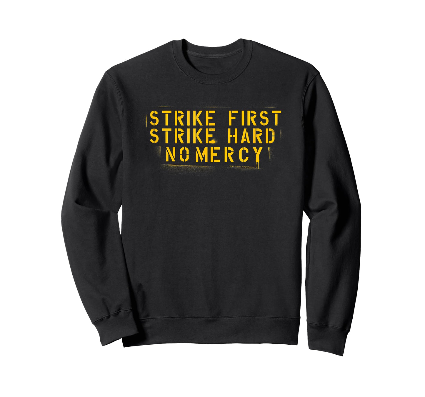 The Karate Kid Cobra Kai Slogan Stencil Retro Movie T-Shirt
