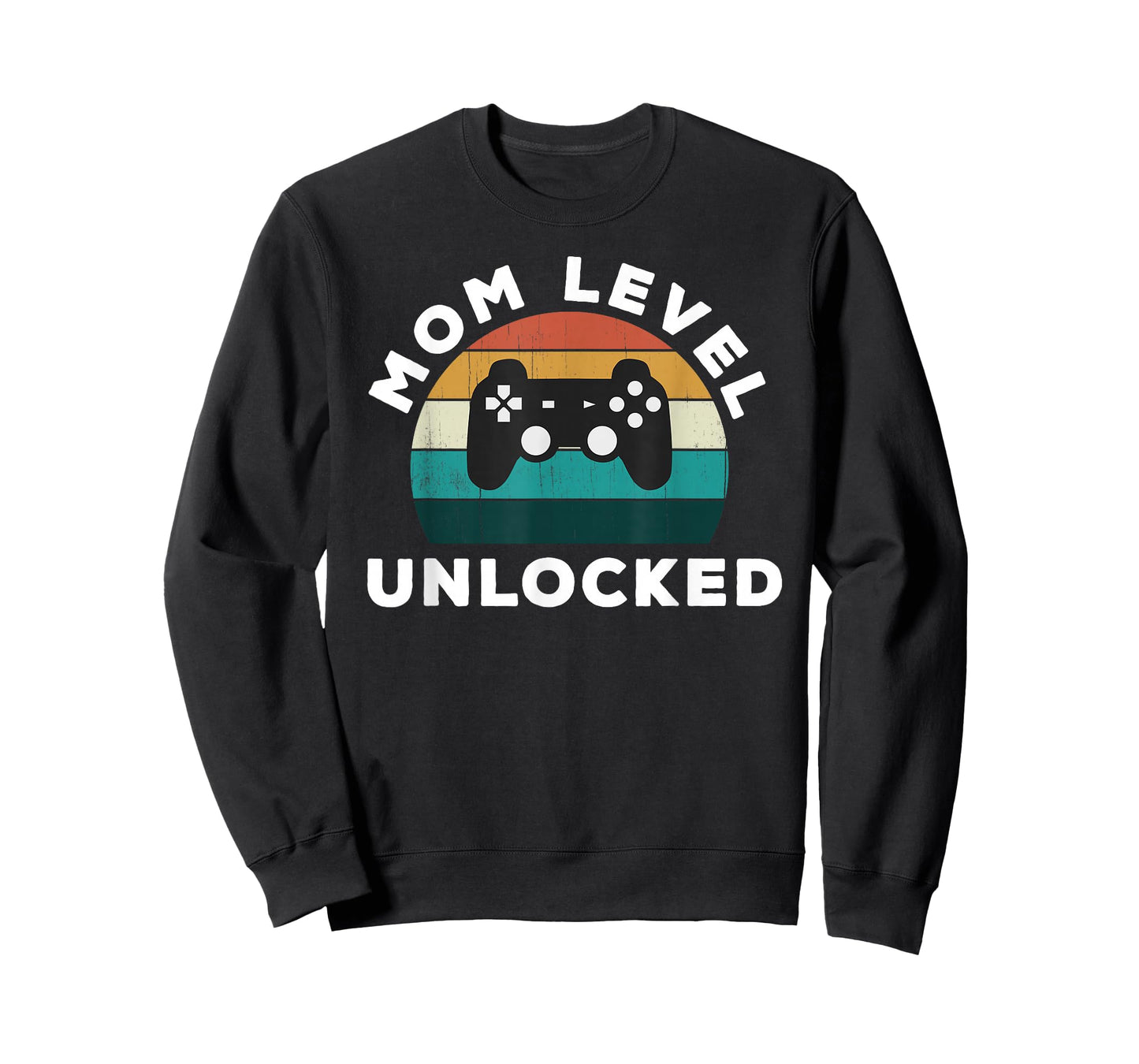 Mom Level Unlocked: Game Lover / Gamer New Baby Mother Mamma T-Shirt
