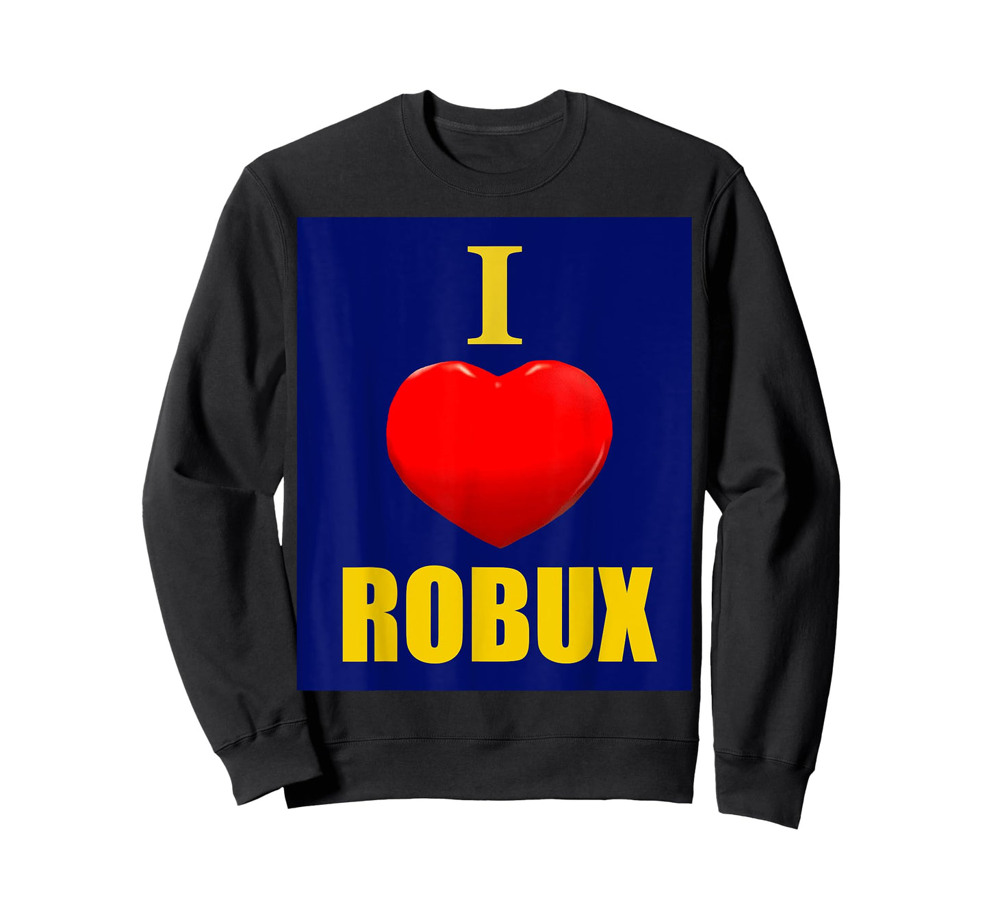 Cute heart with I love ROBUX for boy & girl pc video gamers T-Shirt