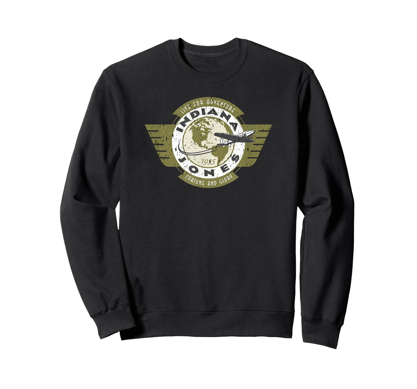 Indiana Jones and The Temple of Doom Vintage Flyer Badge T-Shirt