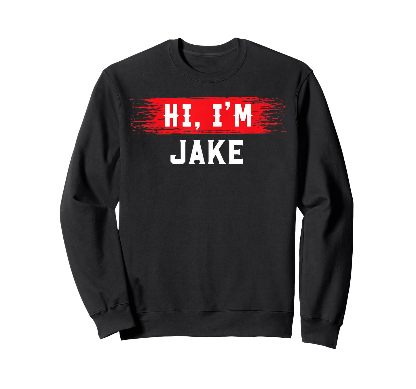 AKOKAY Hi I'm JAKE T-Shirt Name Funny JAKE T-Shirt