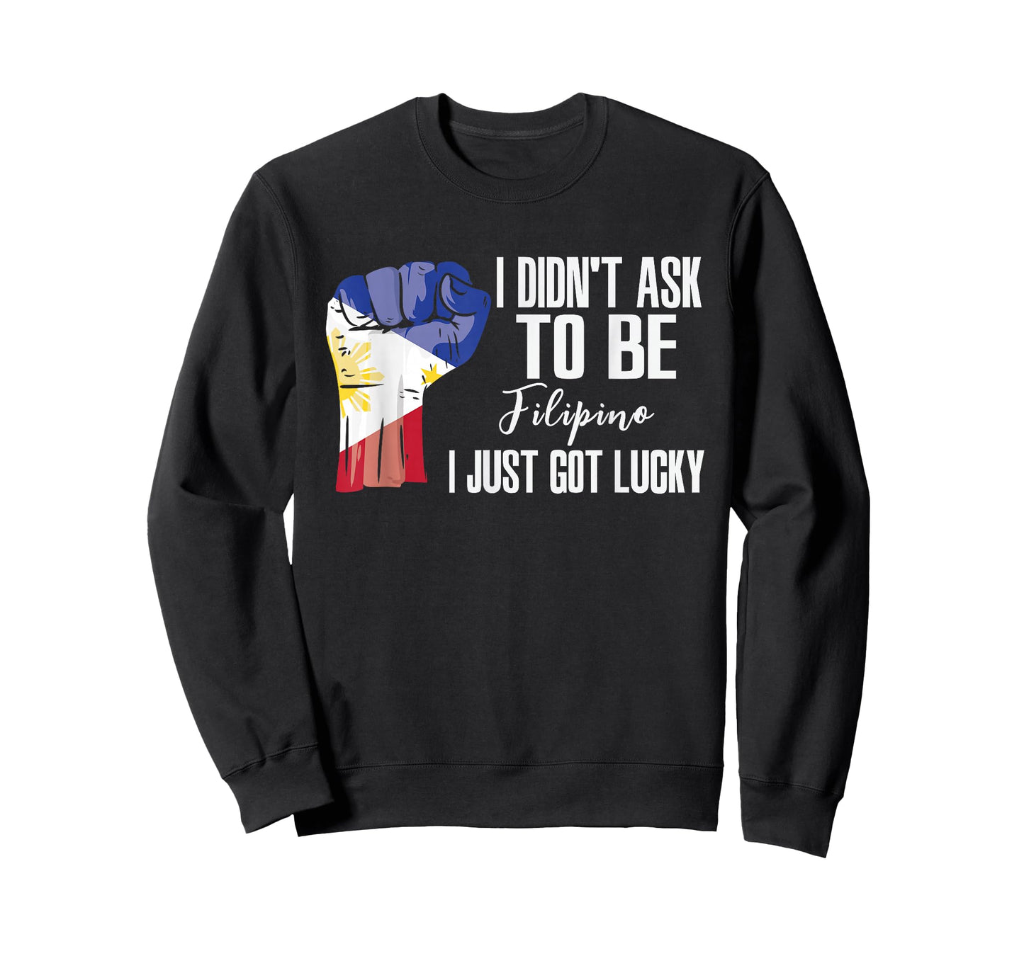 Filipino Philippines Flag Grown Filipino Roots Patriot T-Shirt