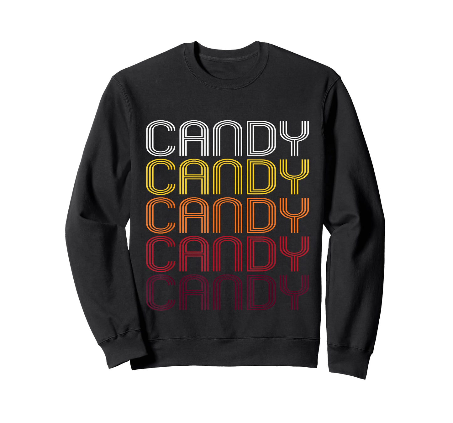 Candy Retro Wordmark Pattern - Vintage Style T-shirt