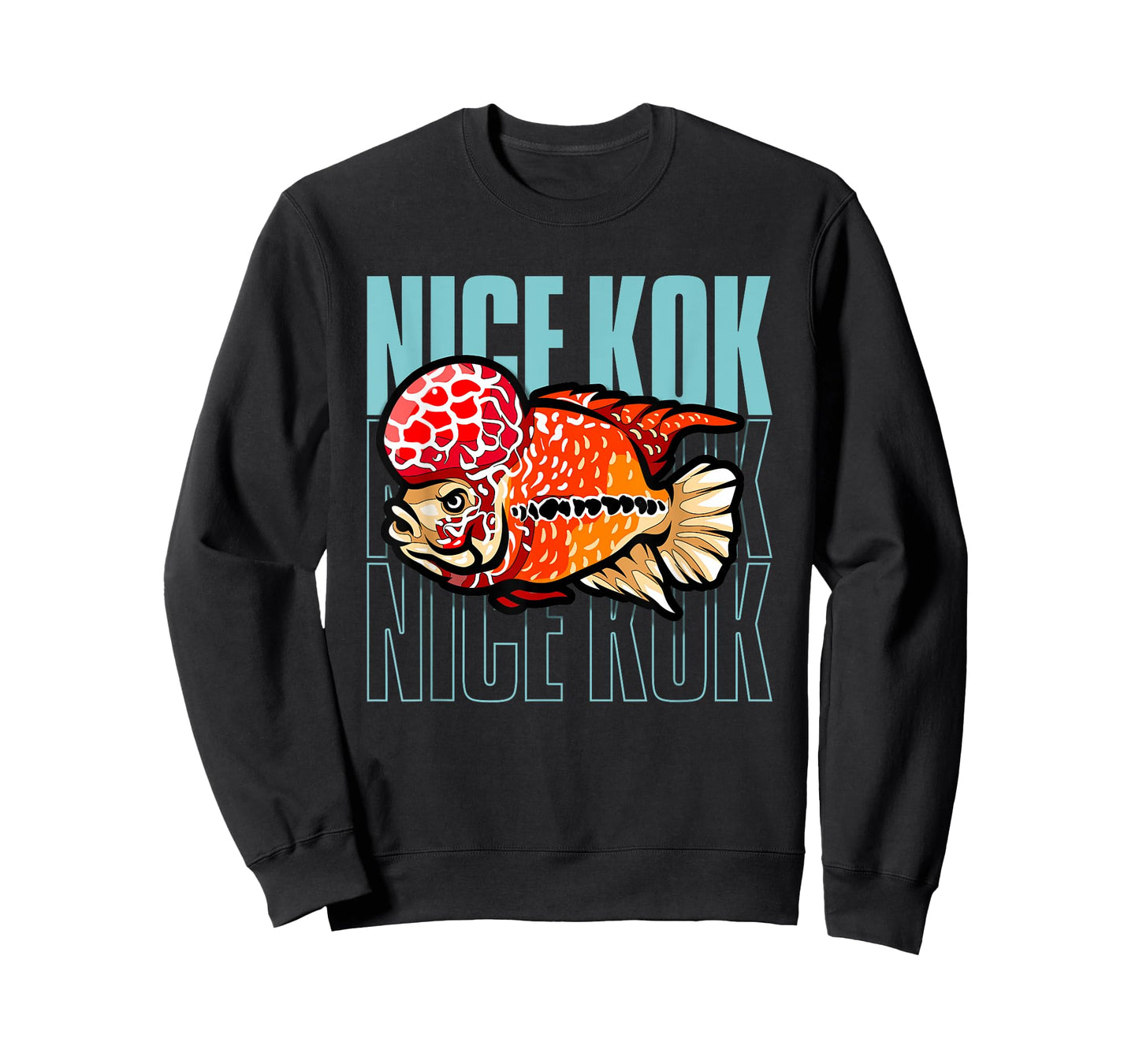 Nice Kok Funny Flowerhorn Cichlid Fish Keeper T-Shirt