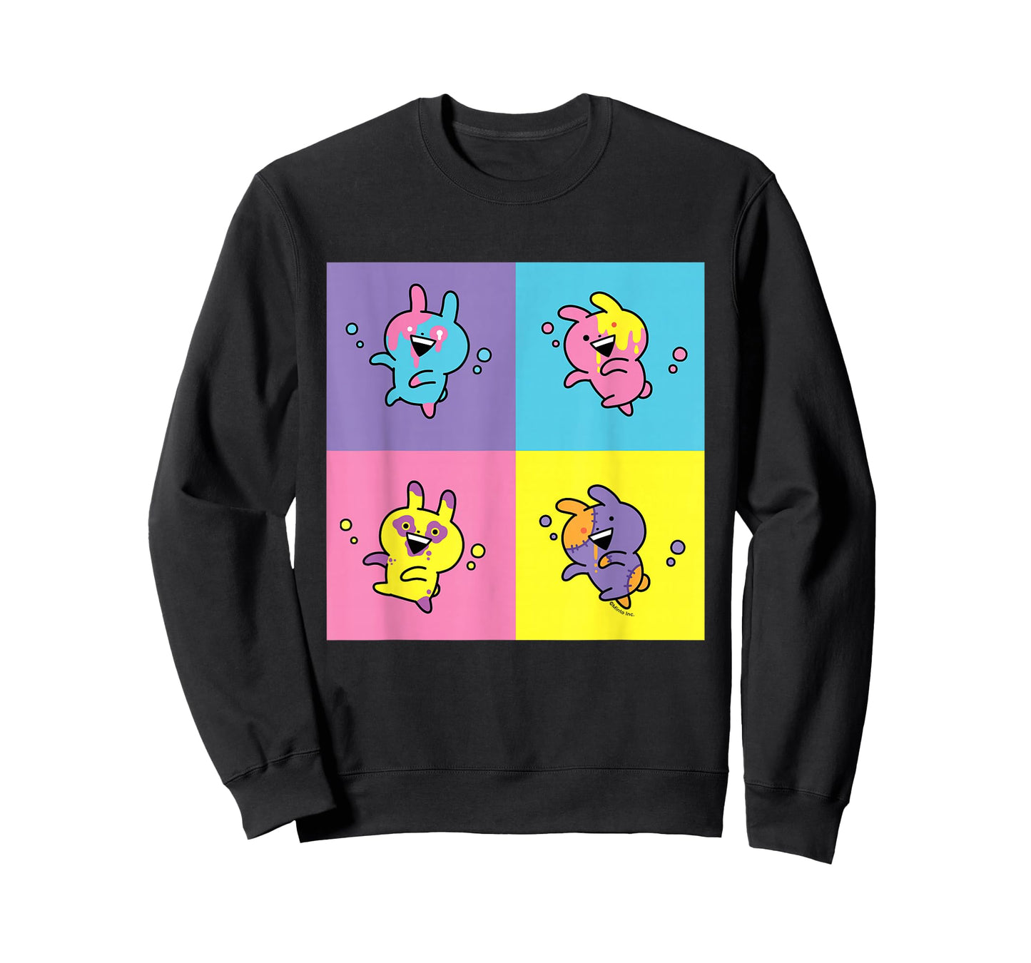 Usagyuuun Four Multicoloured Usagyuuuns T-Shirt