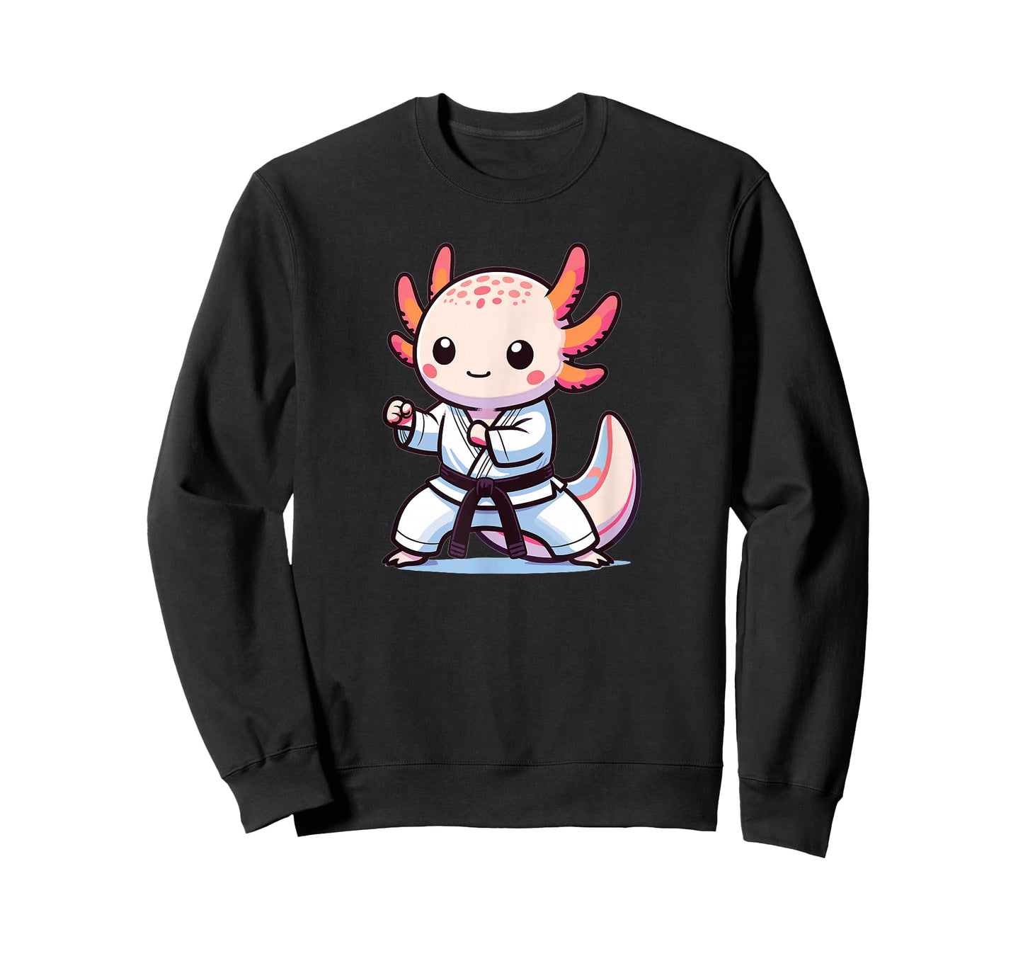 Sports Axolotls Martial Arts Karate Axolotl T-Shirt