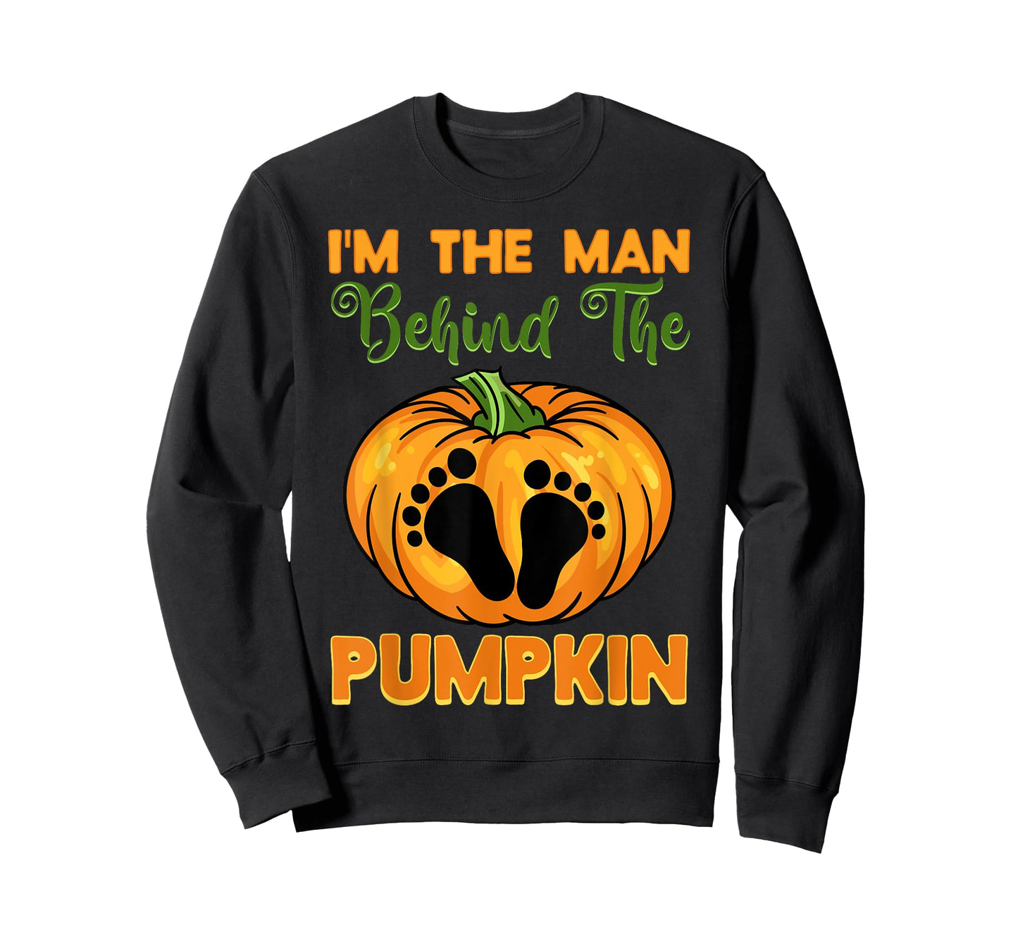 Halloween Gender Reveal Party The Man Behind The Pumpkin T-Shirt