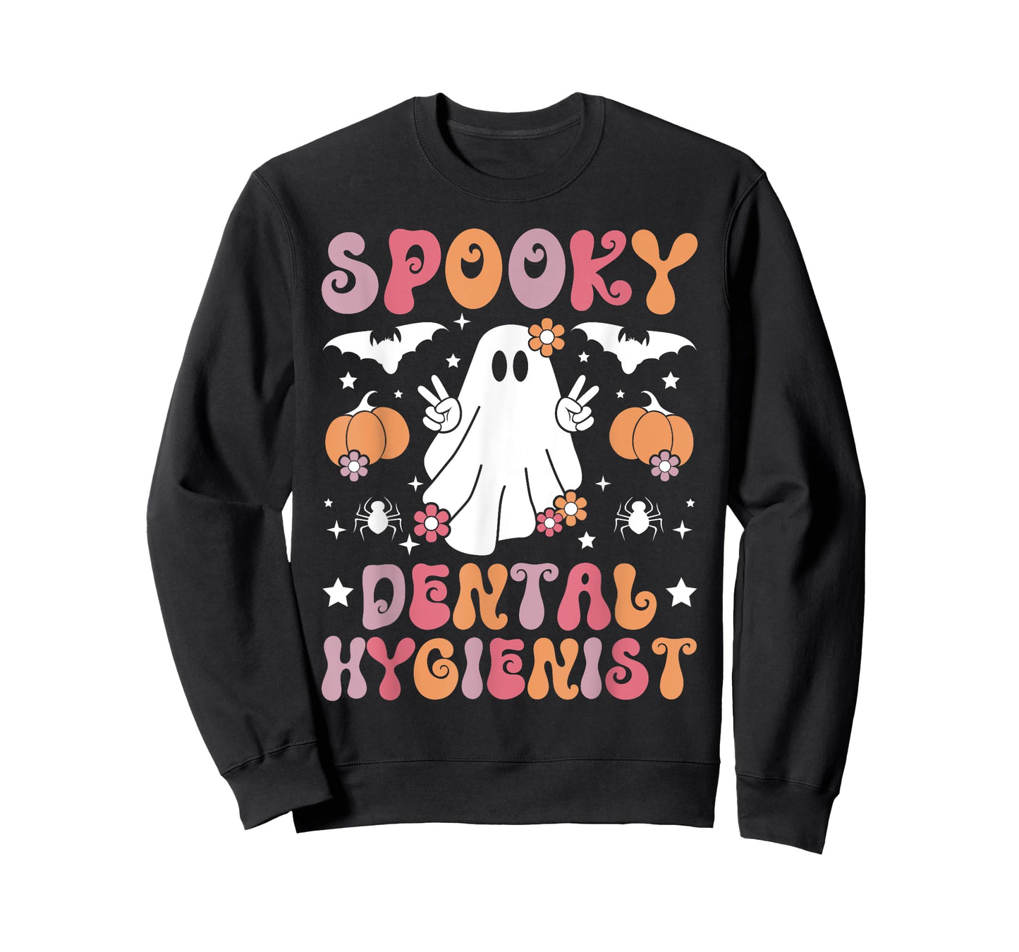 Spooky Dental Hygienist Halloween Dental Hygienist T-Shirt