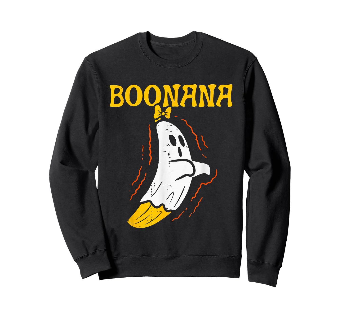 Boonana Cute Ghost Banana Halloween Costume Men Women Kids T-Shirt