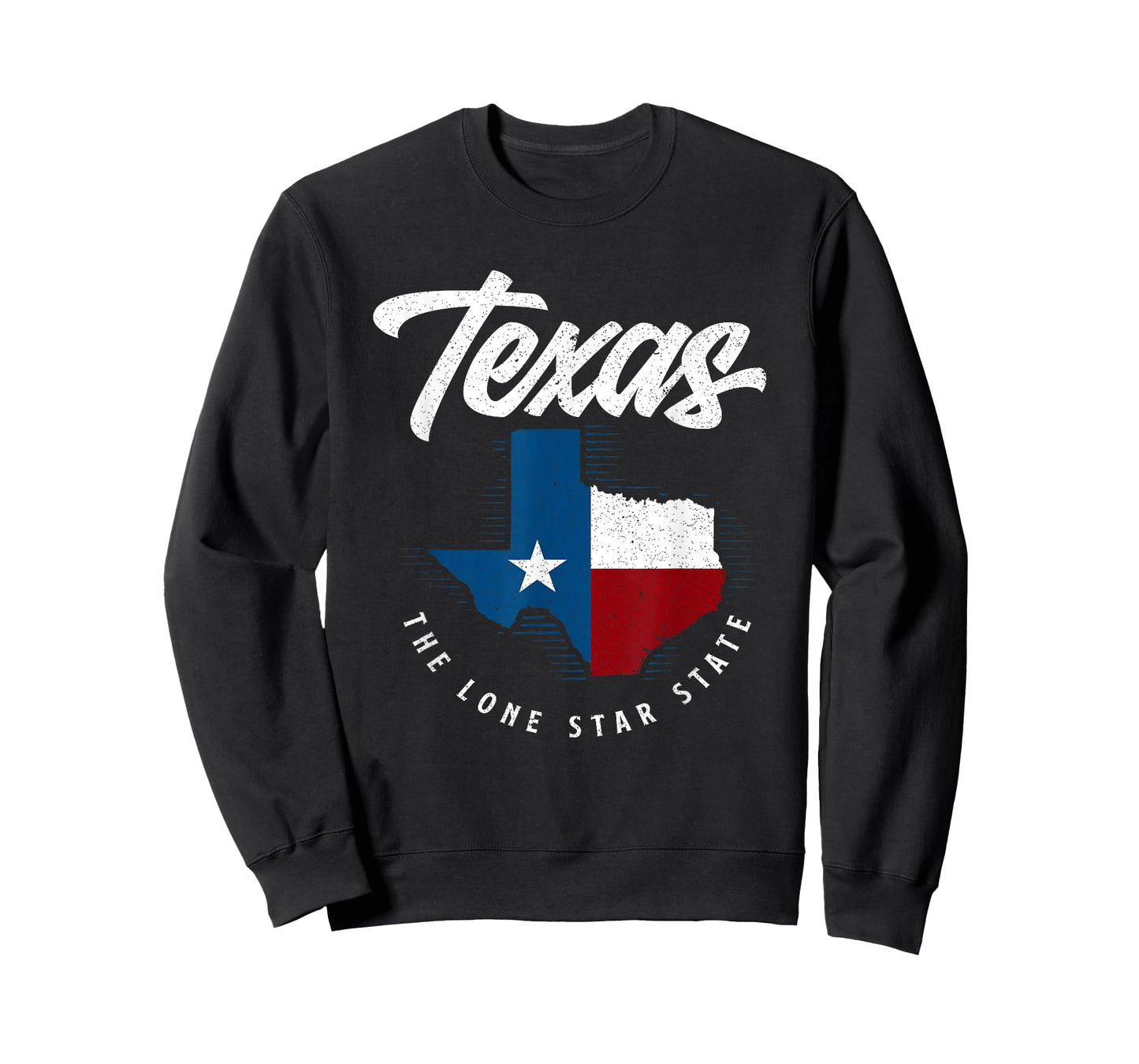 Texas The Lone Star State - Texas Map T-Shirt