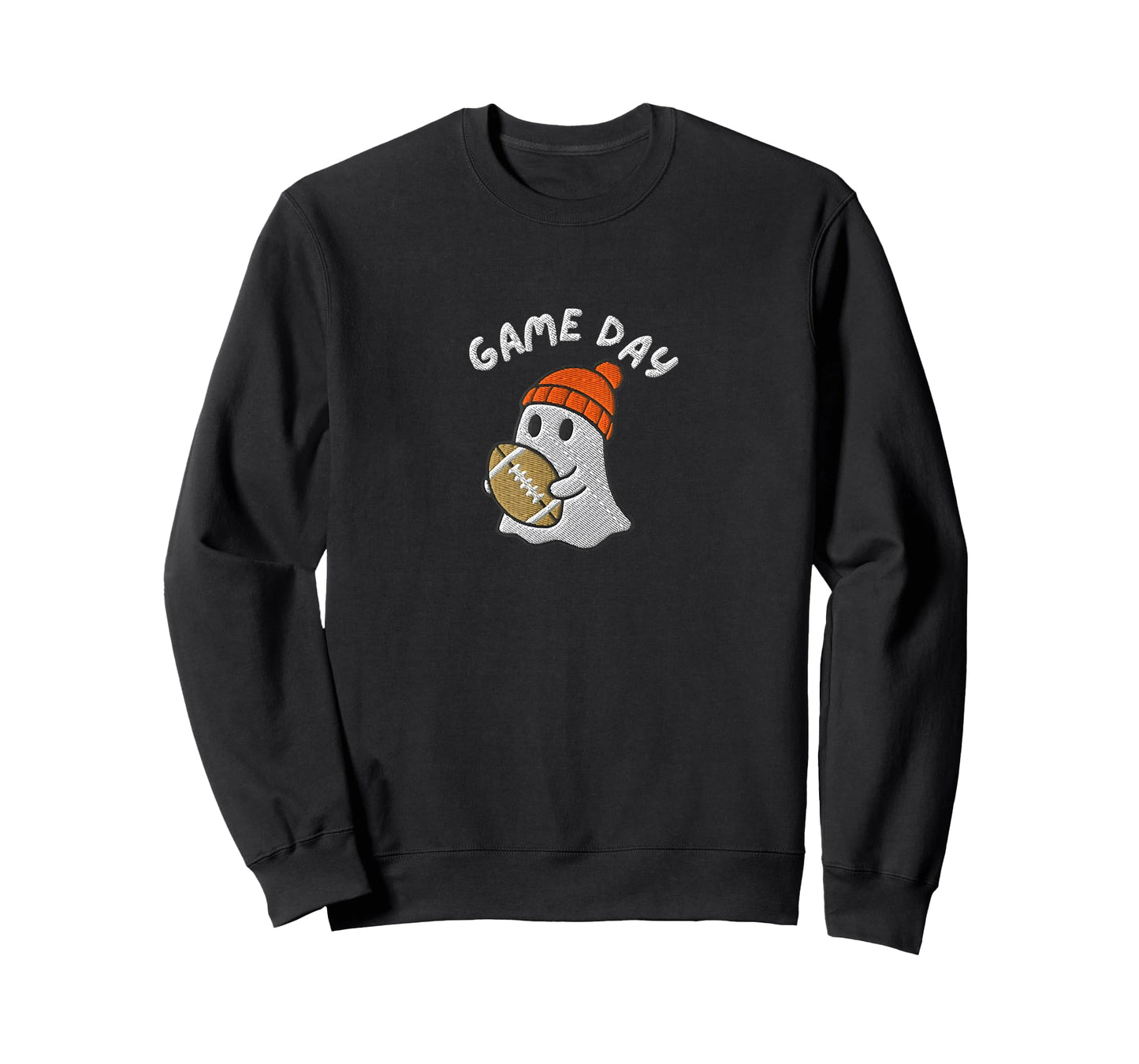 Football Game Day Ghost Halloween T-Shirt