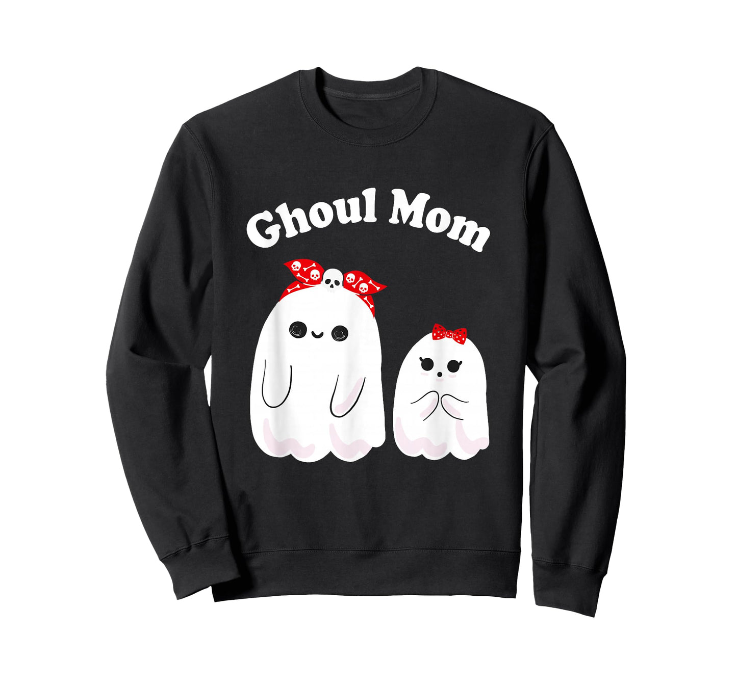 Ghoul Mom, Mother Ghost, Mama Funny Woman Halloween Costume T-Shirt