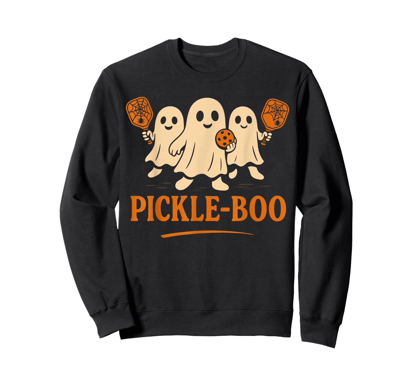 Pickleball Costume Adult Halloween, Kids Pickleball Ghost T-Shirt