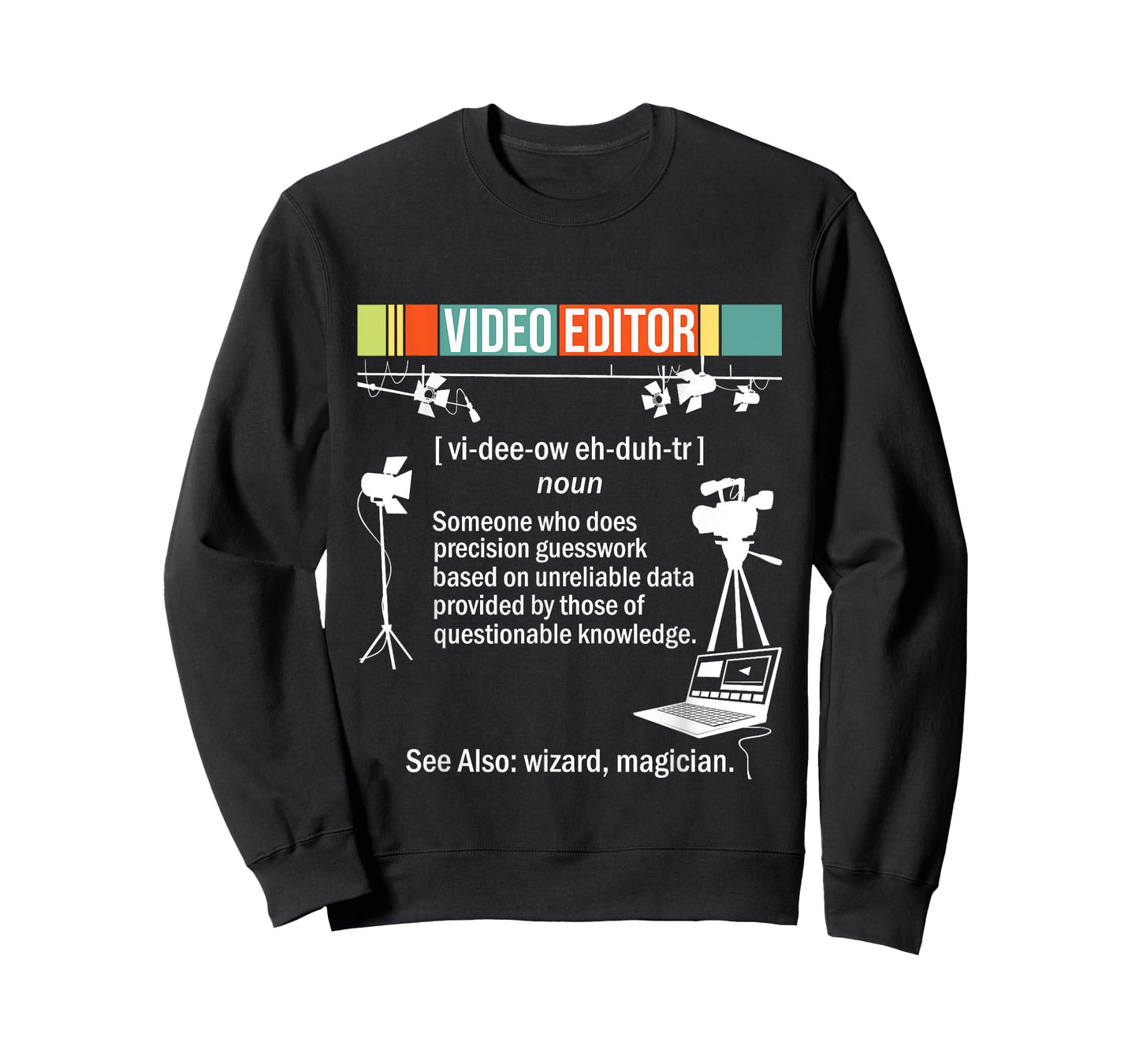 Video Editor - Videographer Filmmaking Editing Rendering T-Shirt