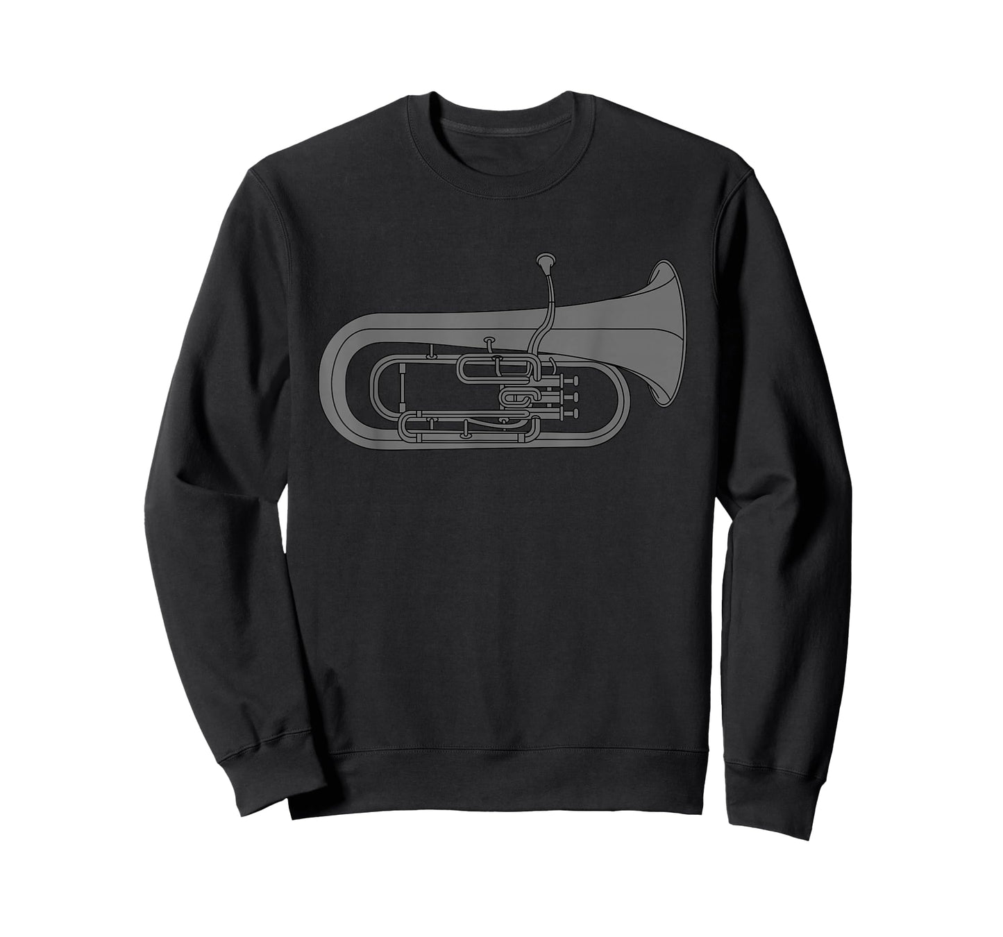 Funny Euphonium Player Marching Band Baritone Tuba Men Gift T-Shirt