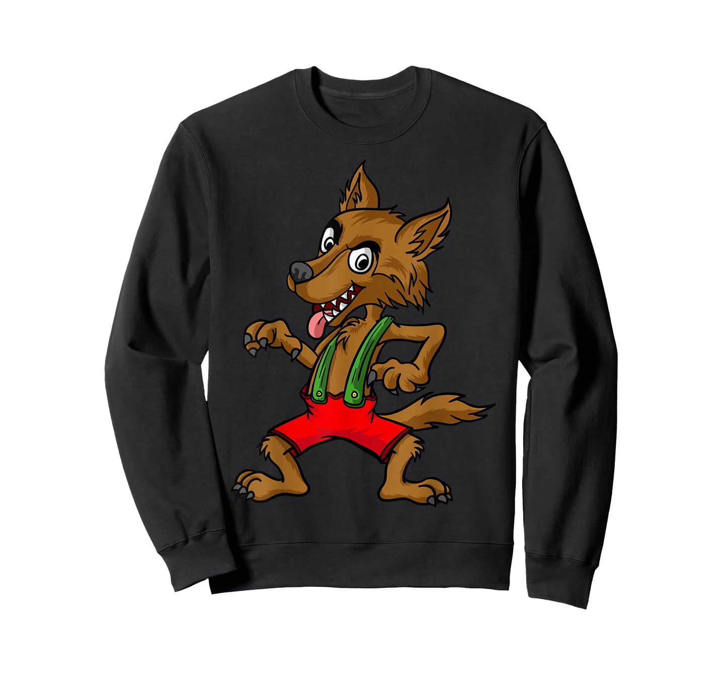 Three Pigs Lazy Halloween Costume - Bad Wolf T-Shirt