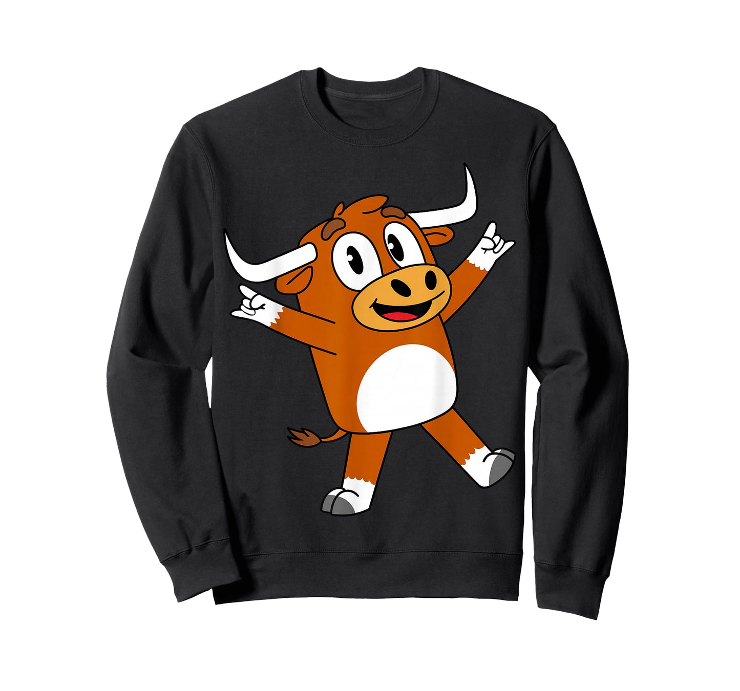 Funny Cartoon Bull for Youth Toddler Kids Boys Girls T-Shirt