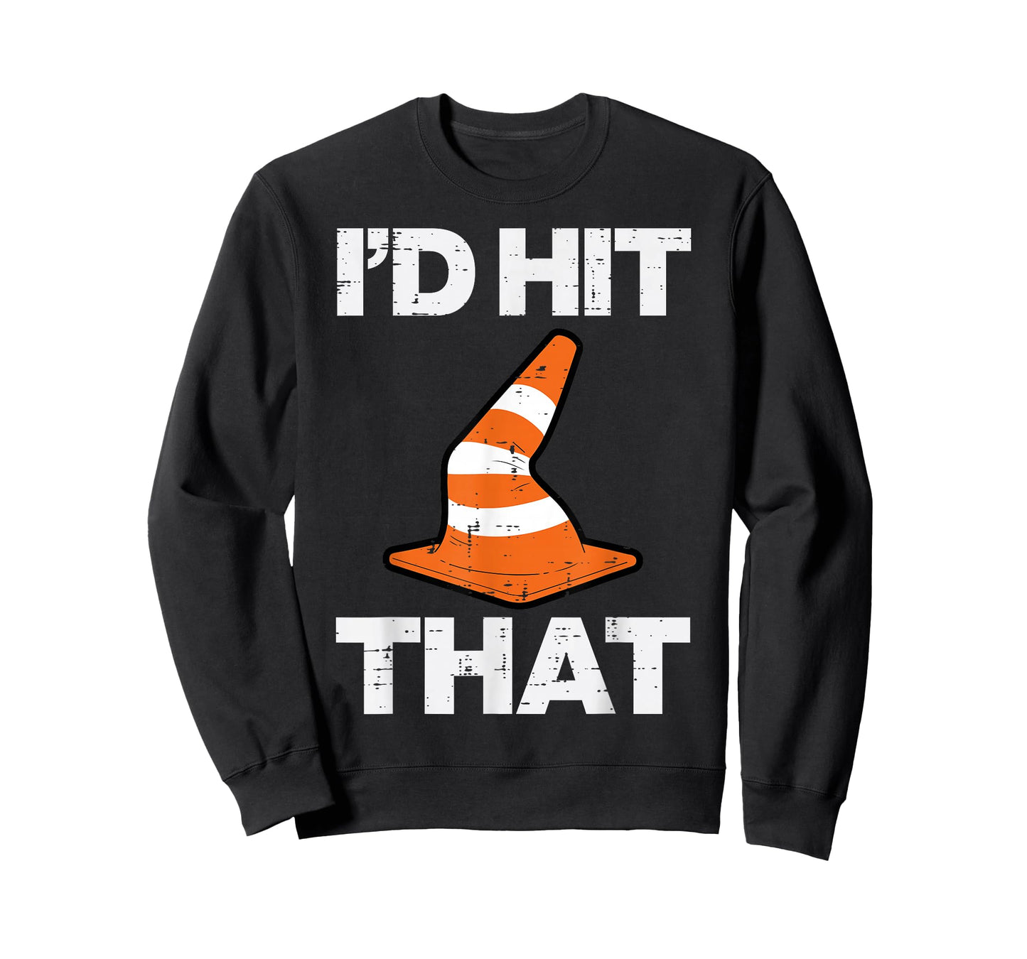 Halloween Traffic Cone Id Hit That Costume Men Women Kids T-Shirt