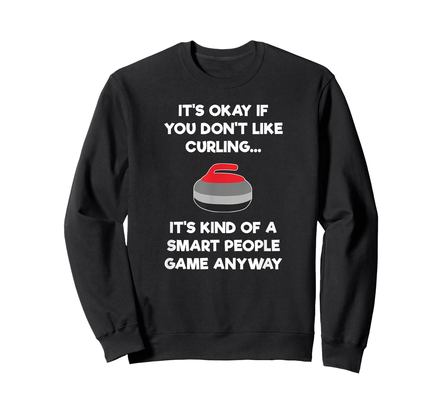 Curling T-Shirt Gift - Funny Player Smart 2 T-Shirt