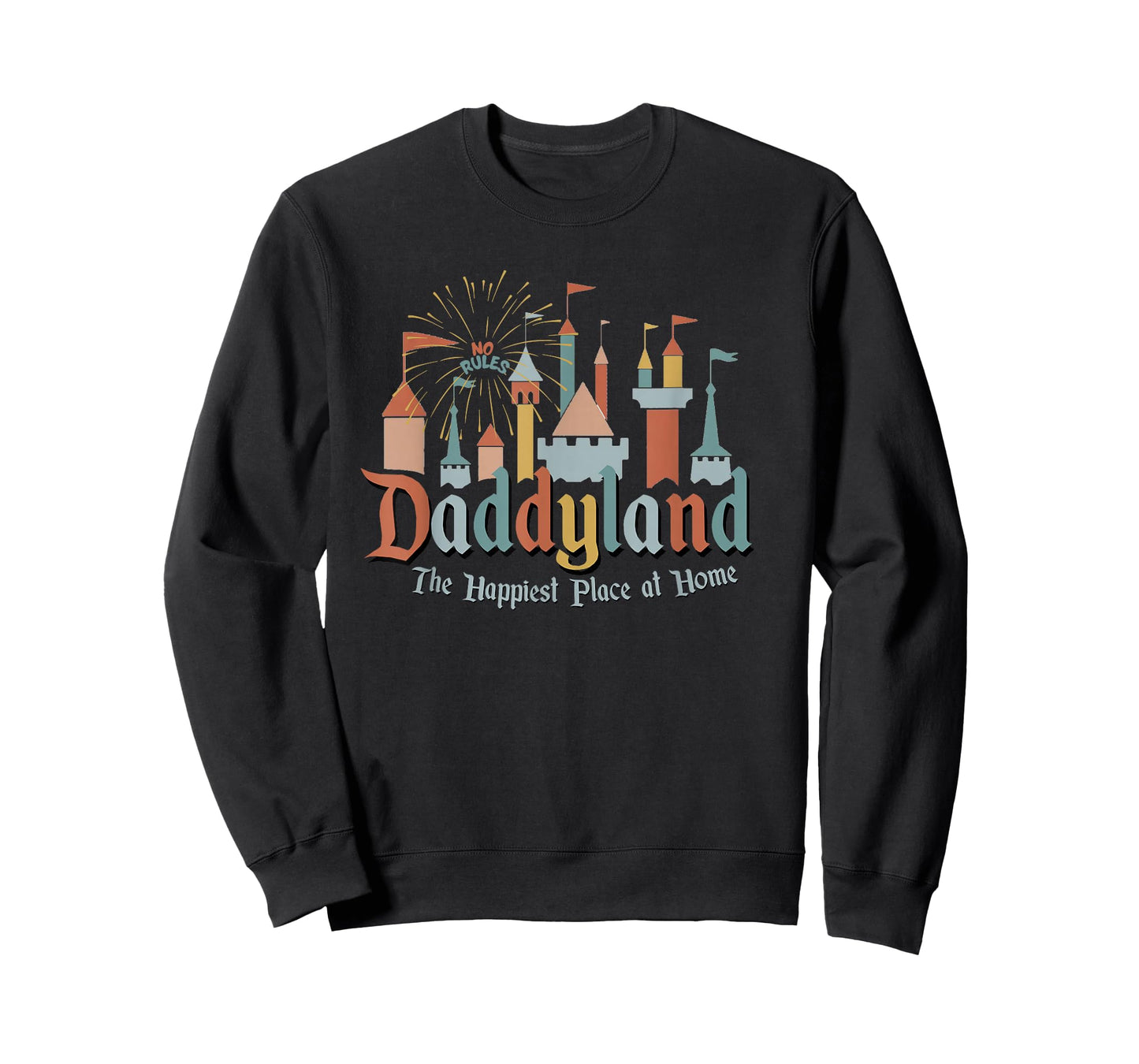 Funny Father's Day T-Shirt Daddyland Papa Dad Gift T-Shirt