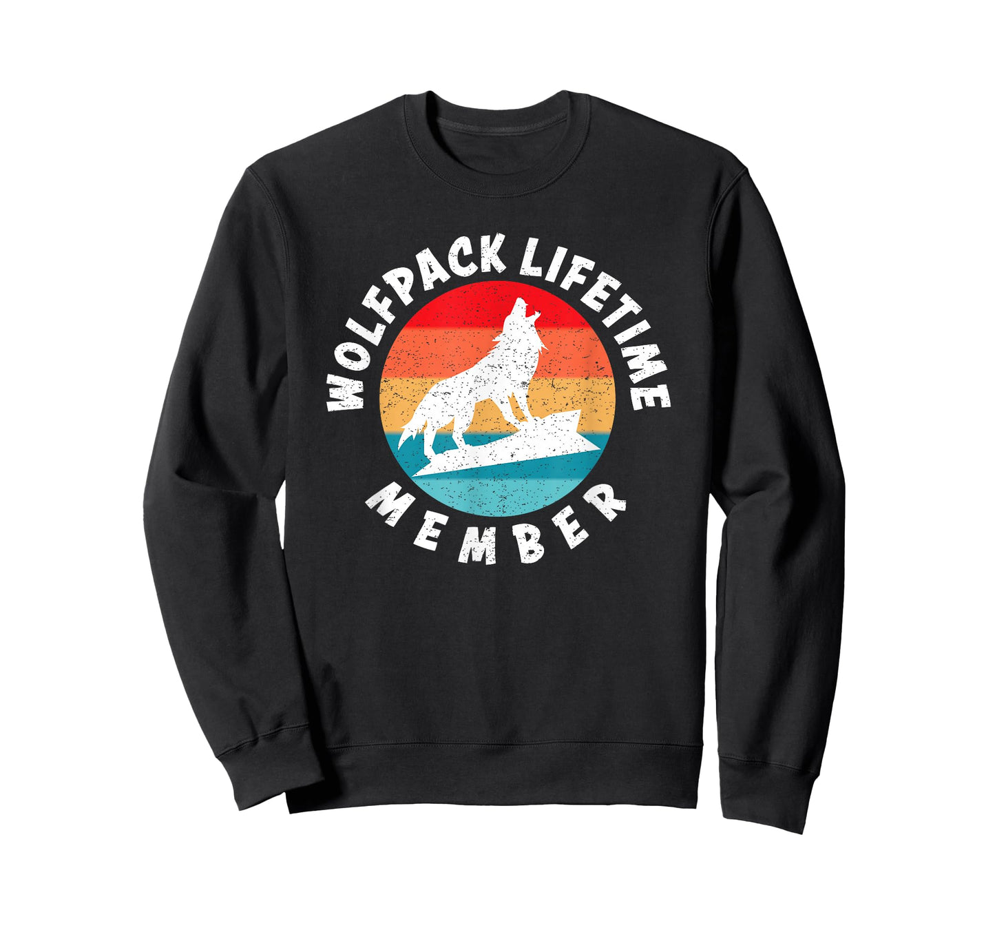 Wolfpack Lifetime Member Team for Wolf Lovers Gift T-Shirt