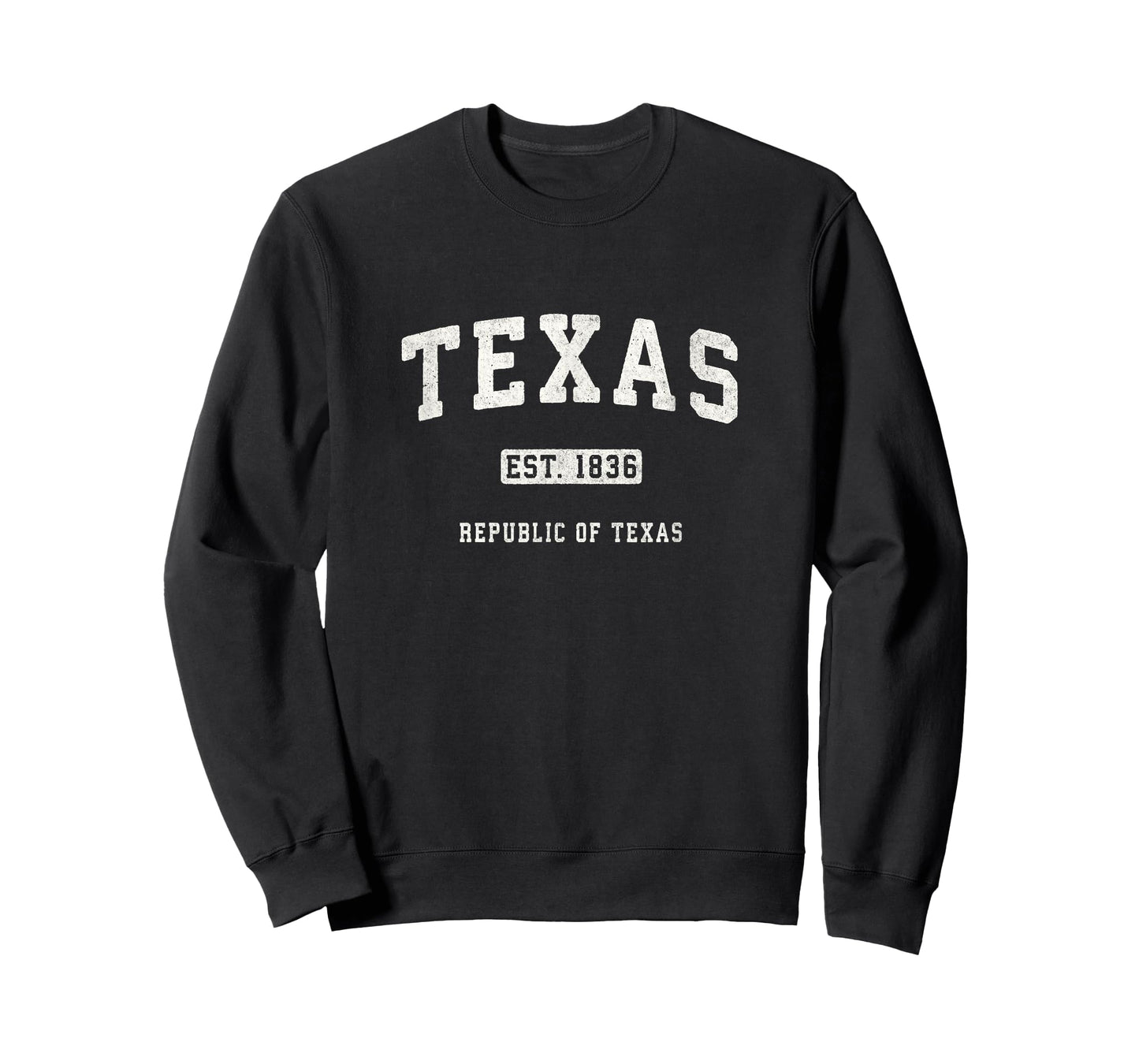 Texas T-Shirt Vintage Sports Design Republic of Texas Tee T-Shirt