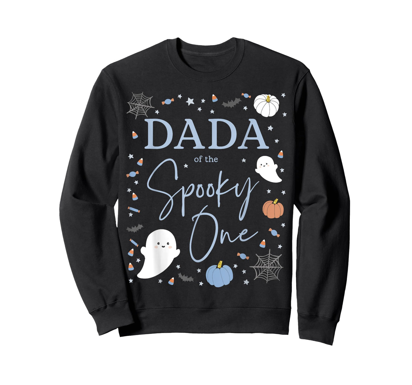 Dada of the Spooky One First Birthday Blue Boy 1st Halloween T-Shirt