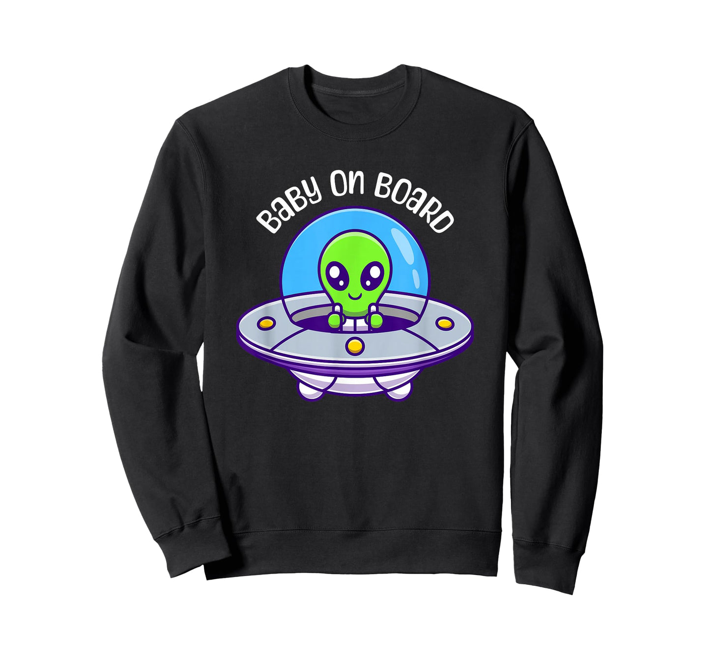 Cute Alien Baby On Board Pregnancy Announcement T-Shirt