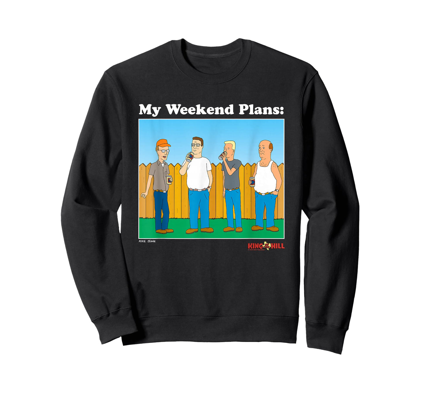King Of The Hill My Weekend Plans Group Shot T-Shirt