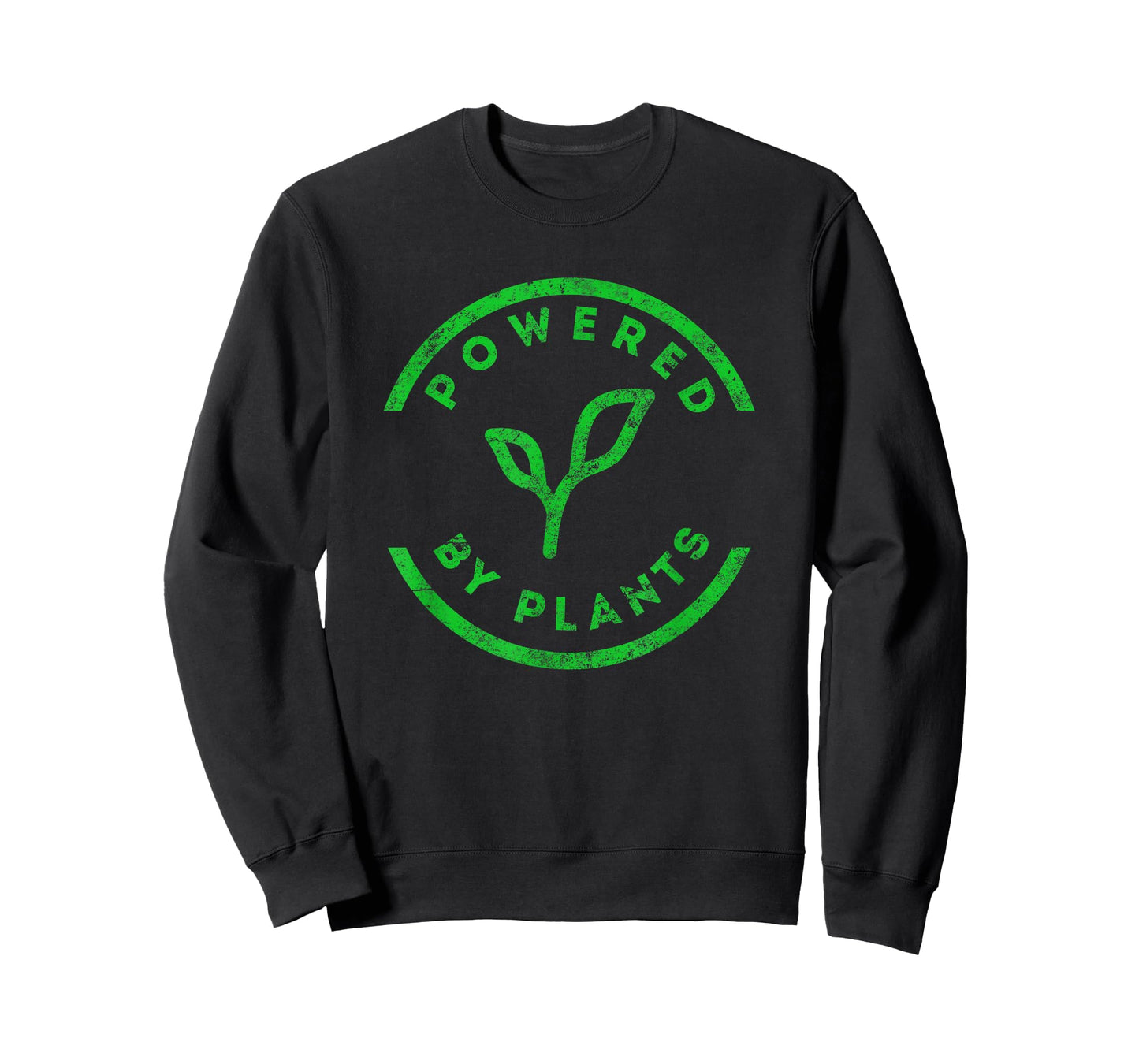 Powered By Plants T-Shirt Vegan Workout Shirt T-Shirt