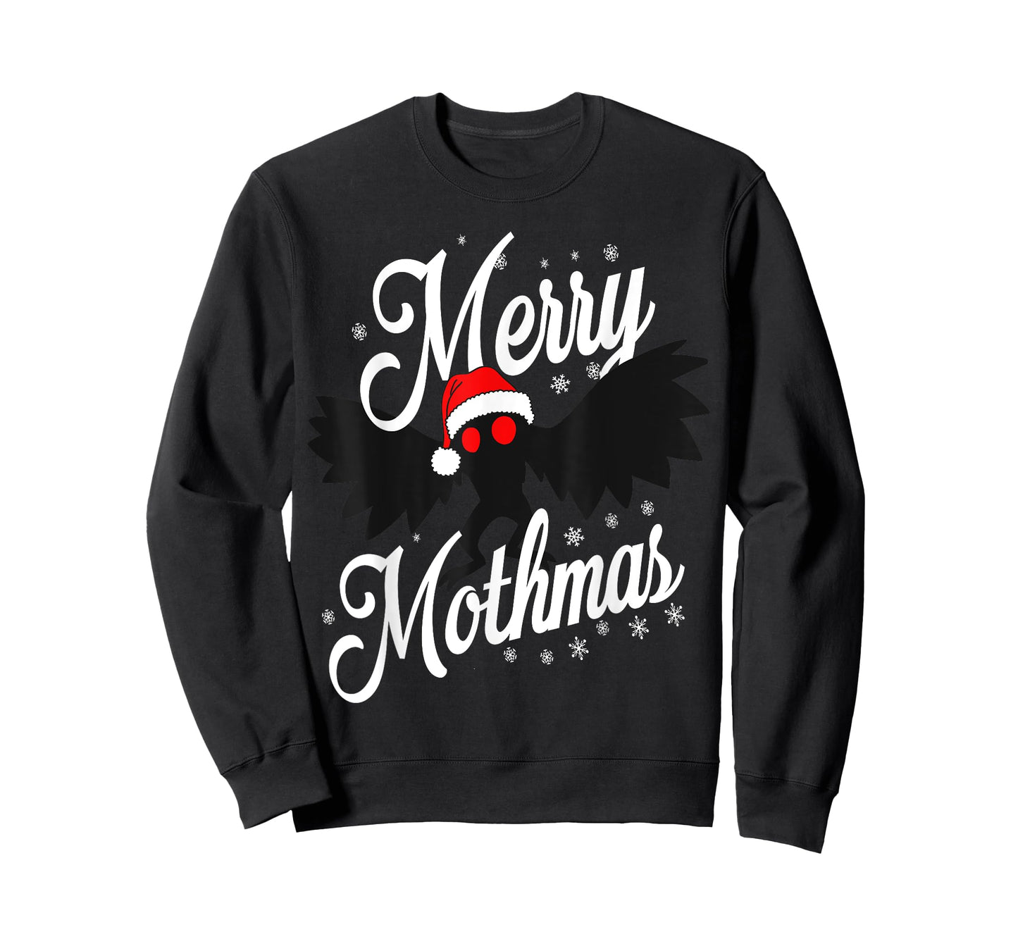 Merry Mothmas Santa Mothman Cute Mothman Christmas Pajama T-Shirt