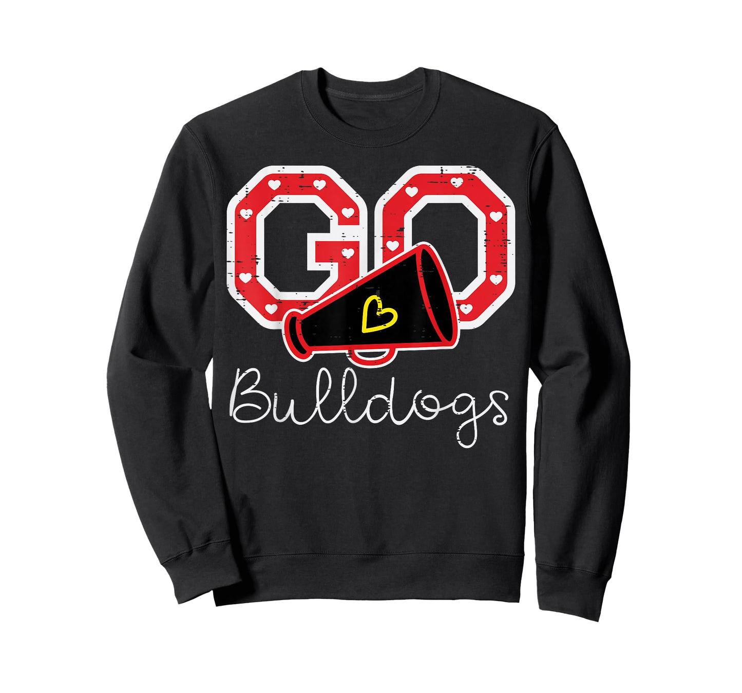 Go Bulldog Men Kids Boys Women Girls Youth Teen T-Shirt