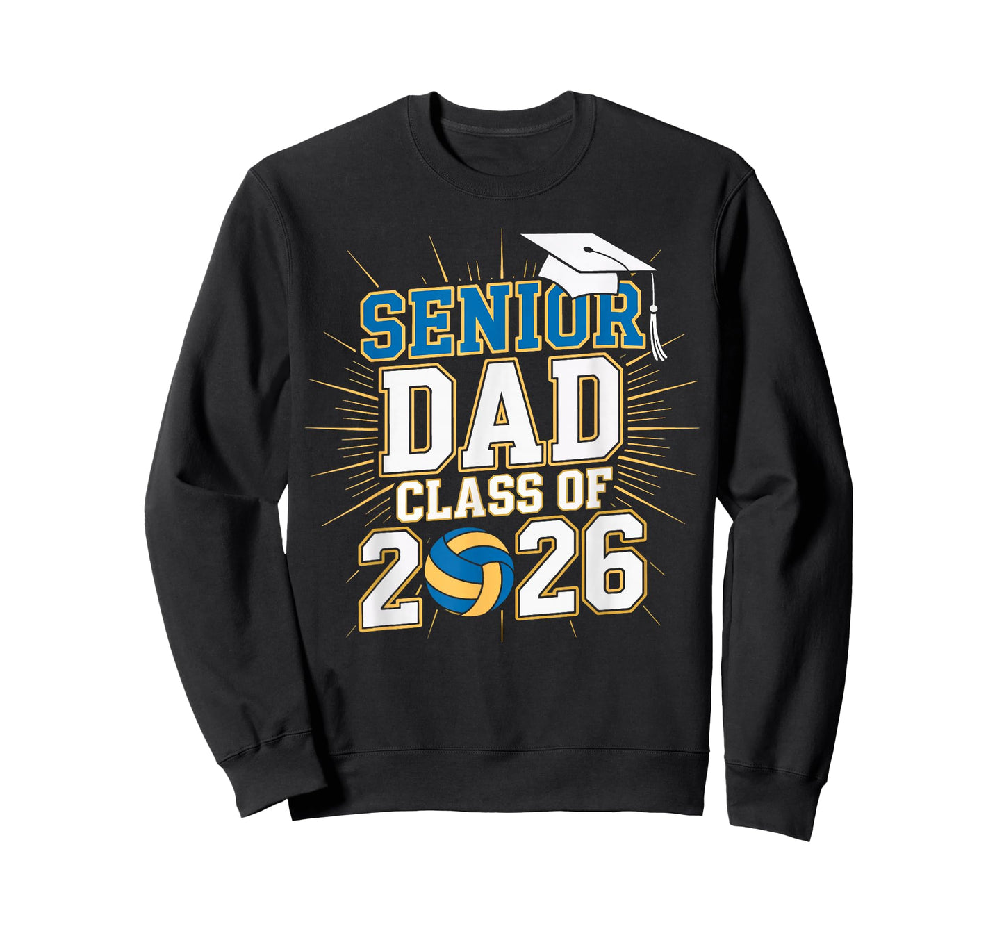 Senior Dad Class of 2026 Graduate Volleyball 2026 Graduation T-Shirt