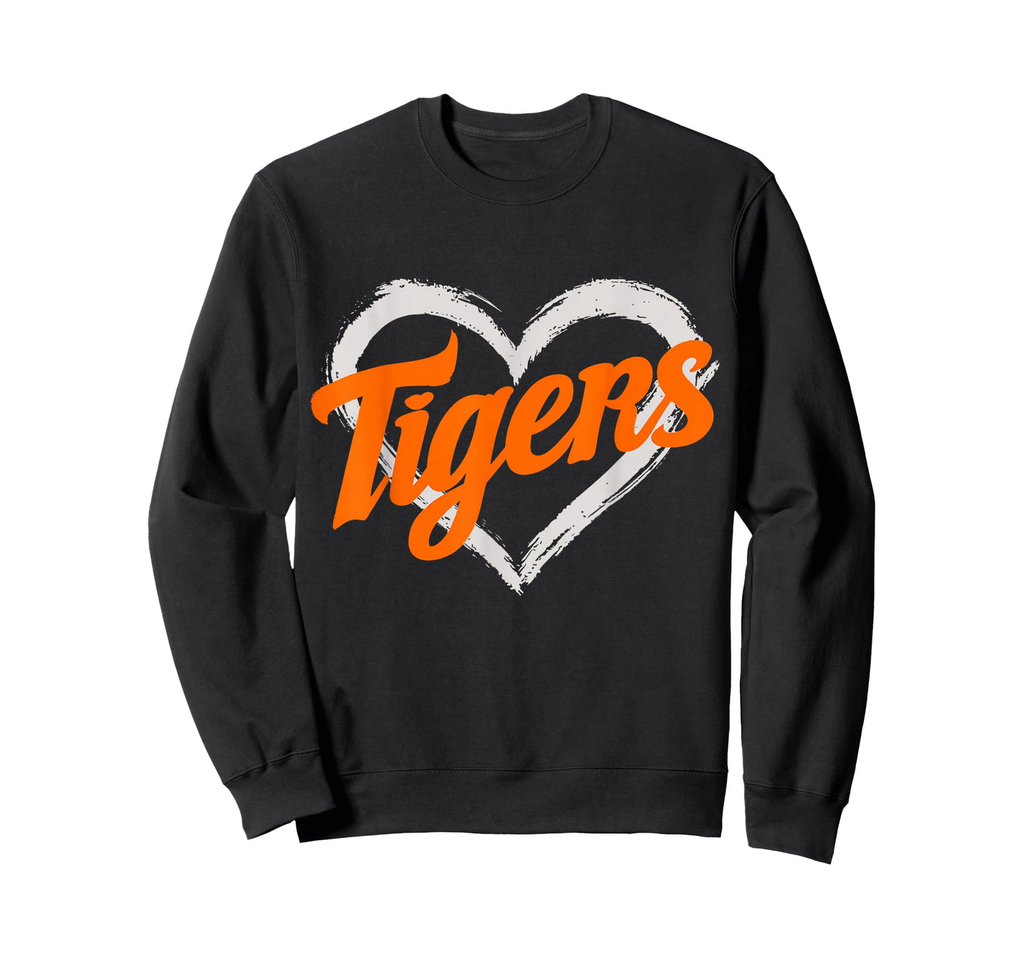 Vintage Tigers Heart Throwback Retro T-Shirt