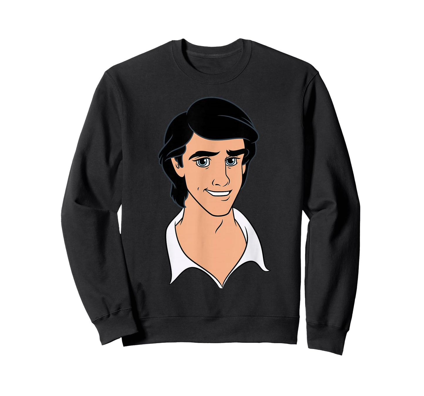 Disney The Little Mermaid Prince Eric Big Face Costume T-Shirt